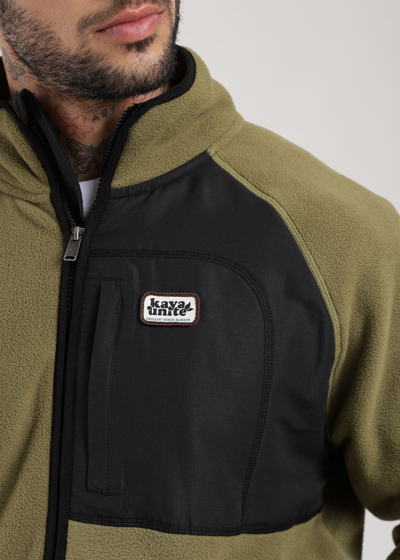 Polar Con Cierre Solid Hombre