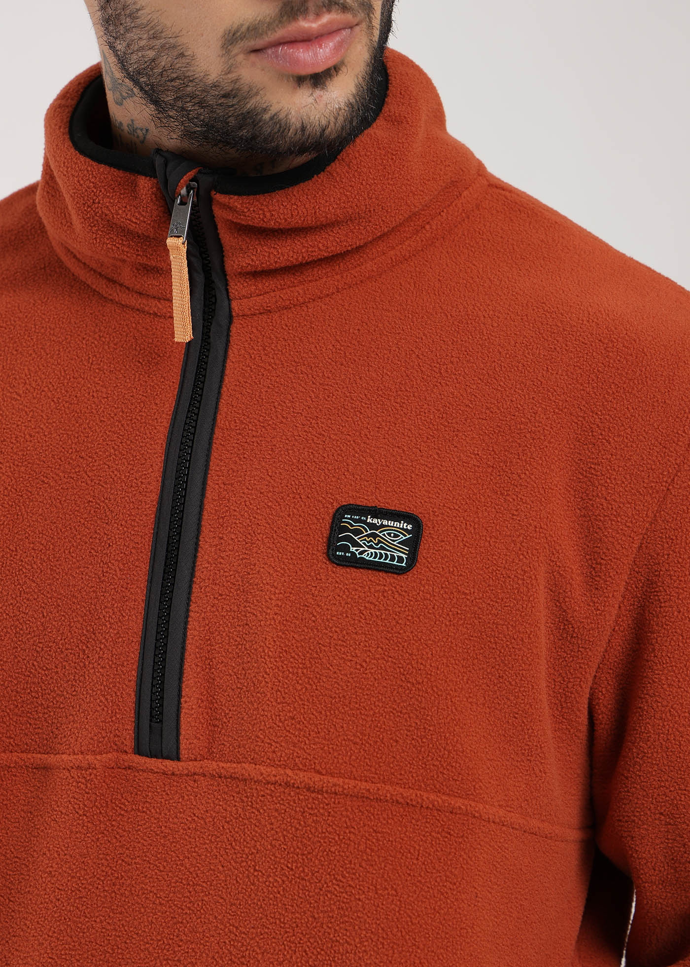 Polar Medio Cierre Hombre