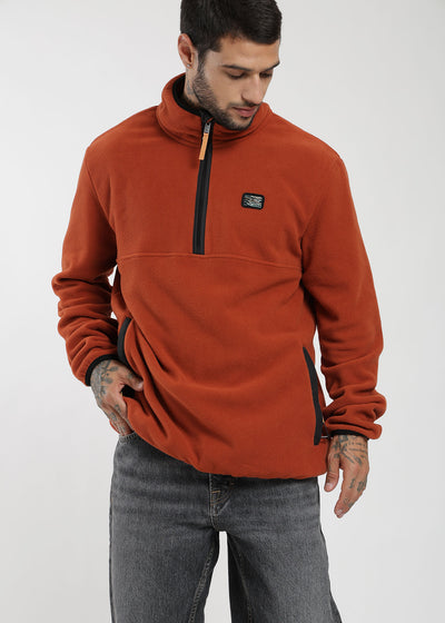 Polar Medio Cierre Hombre Light Gray