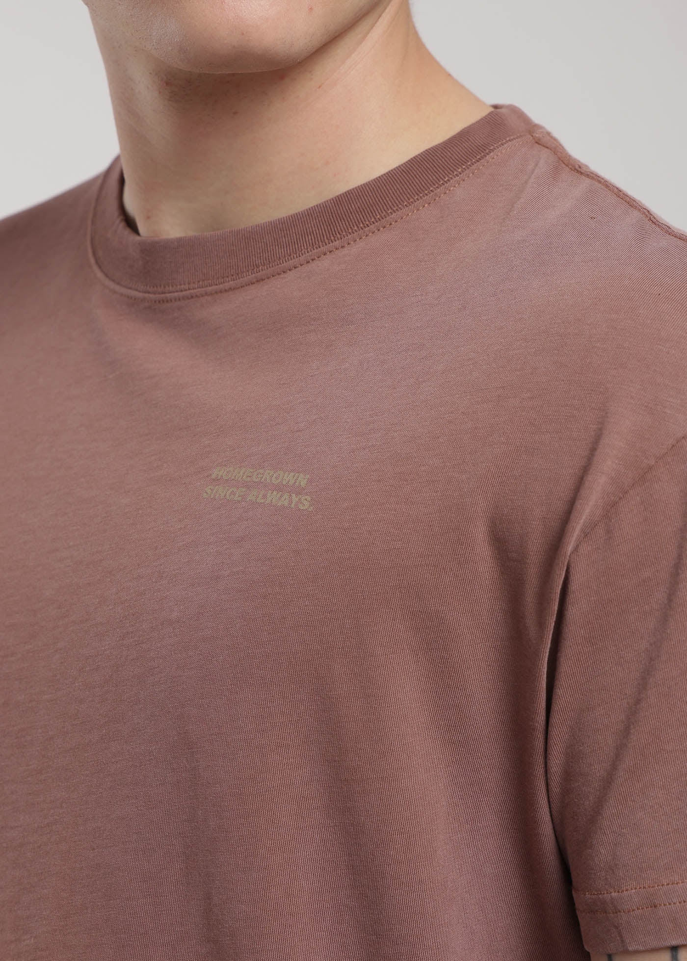 Polera Clásica Algodón Classy Hombre Saddle Brown #Color_Café