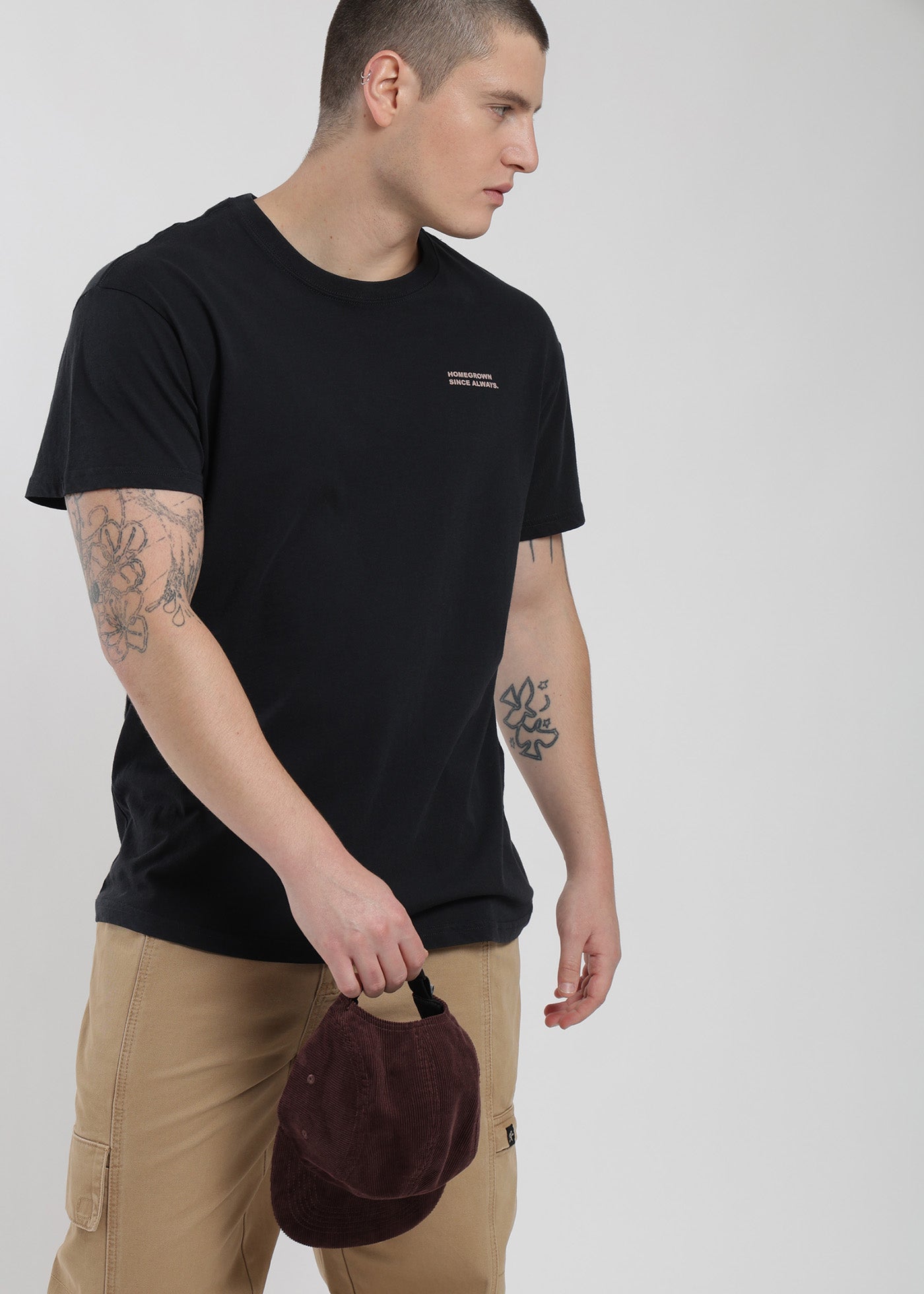 Polera Clásica Algodón Classy Hombre Black #Color_Negro