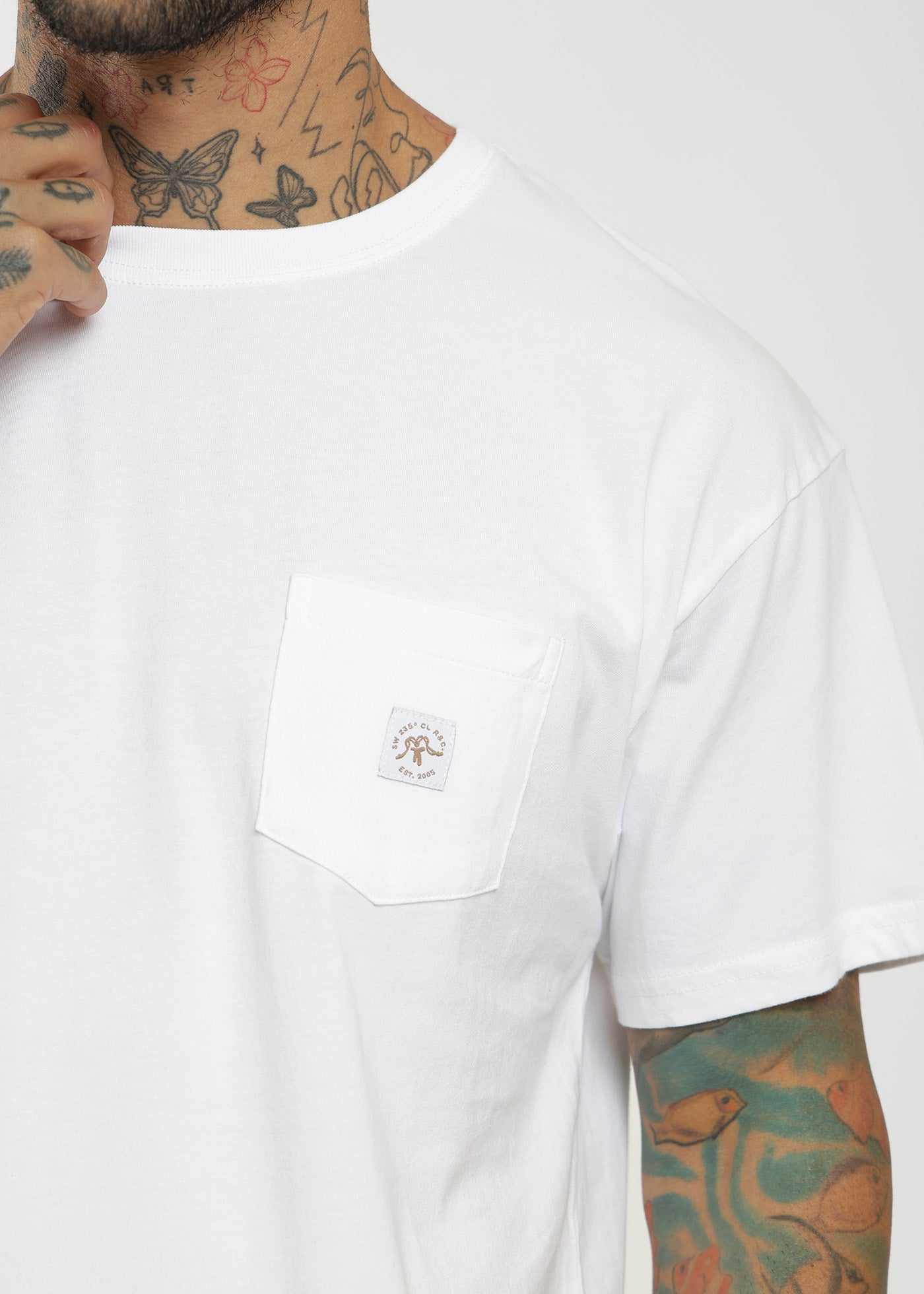 Polera Clásica Daily Hombre Lavender #Color_Blanco