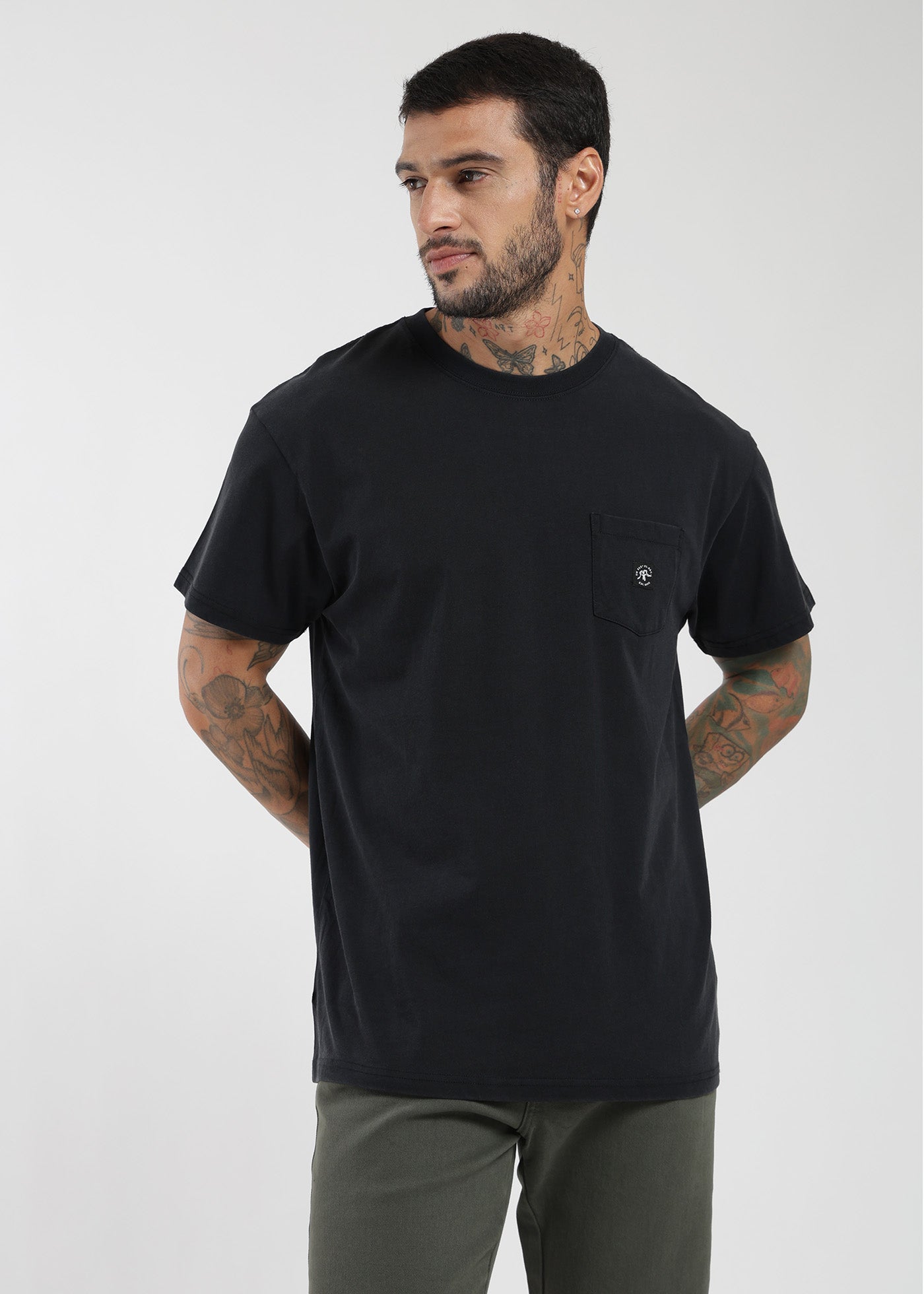 Polera Clásica Daily Hombre Light Gray
