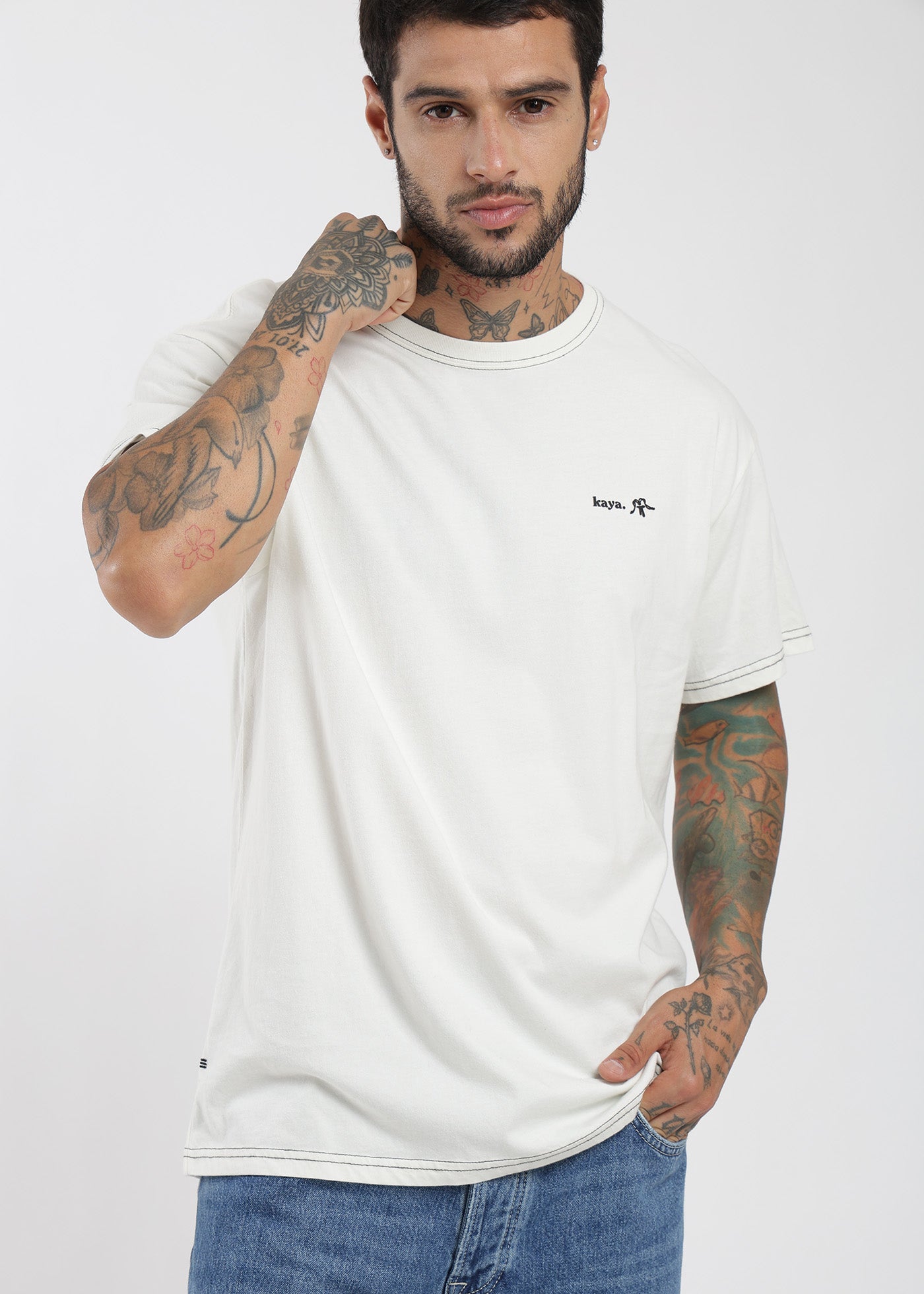 Polera Clásica Daily Stitch Hombre