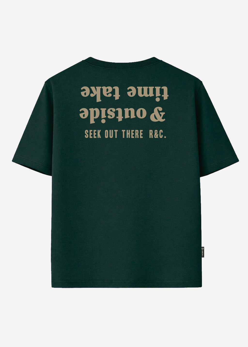 Polera Oversize Algodón Aniversario Hombre - Azulino