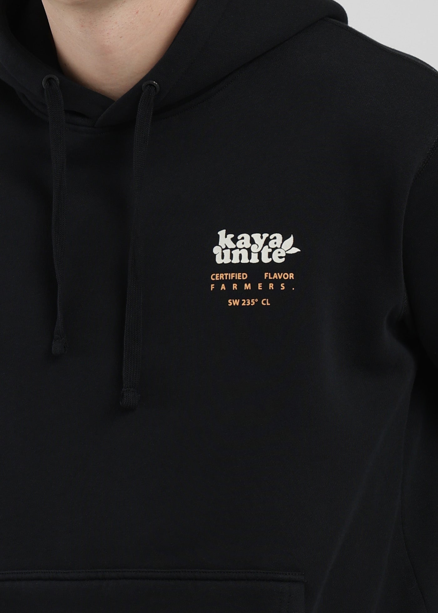 Polerón Hoodie Aniversario Hombre - Negro