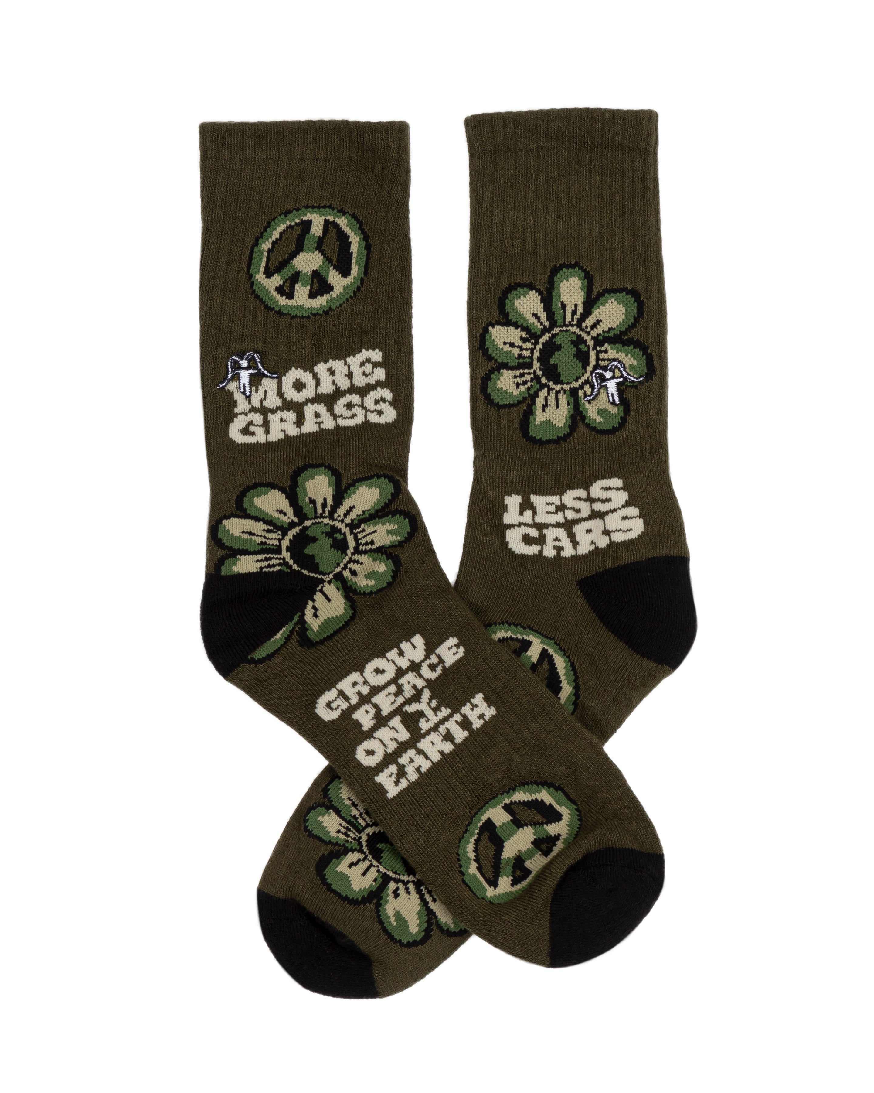 Socks Bamboo Peace Green All 🌱