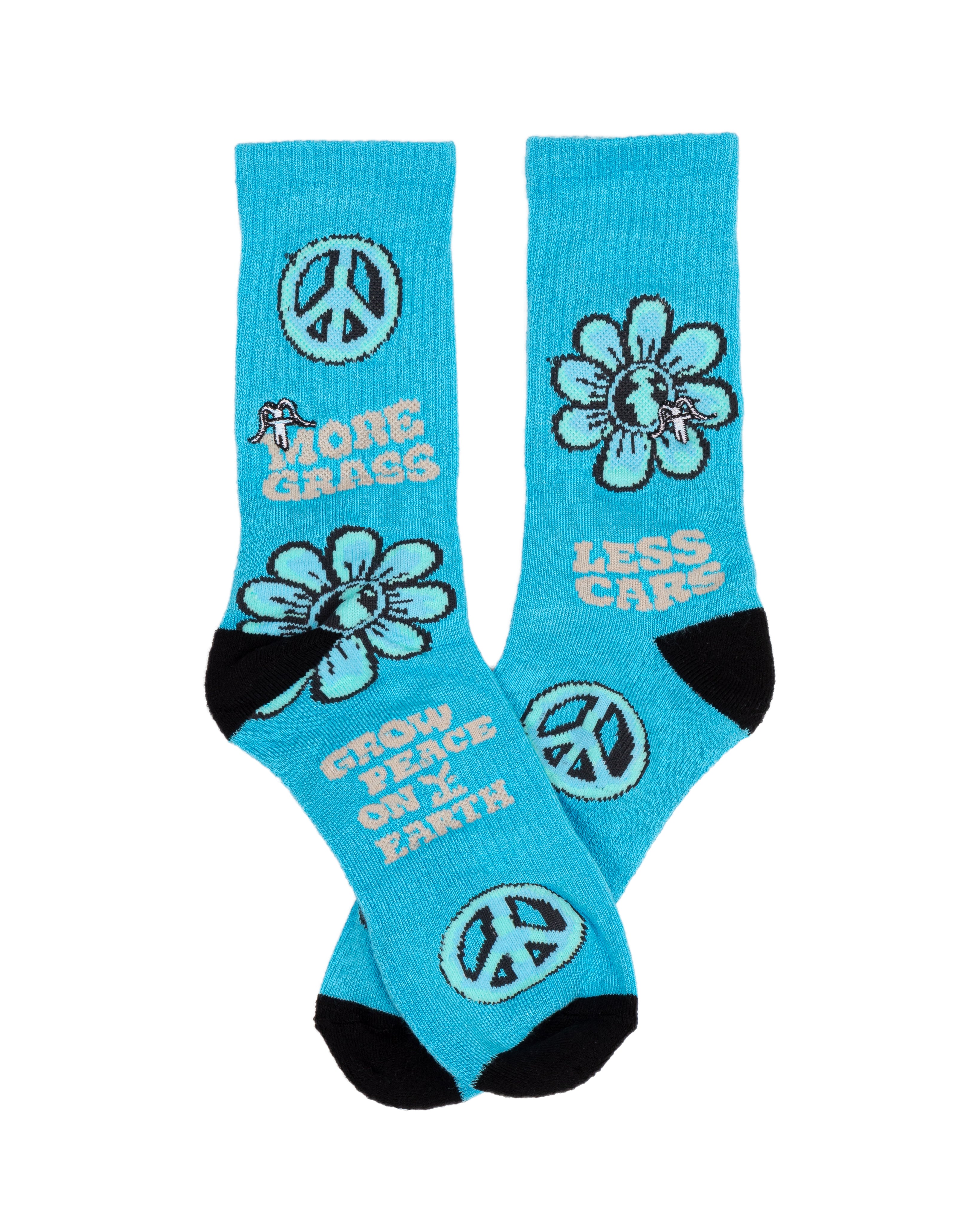 Socks Bamboo Peace Blue All 🌱