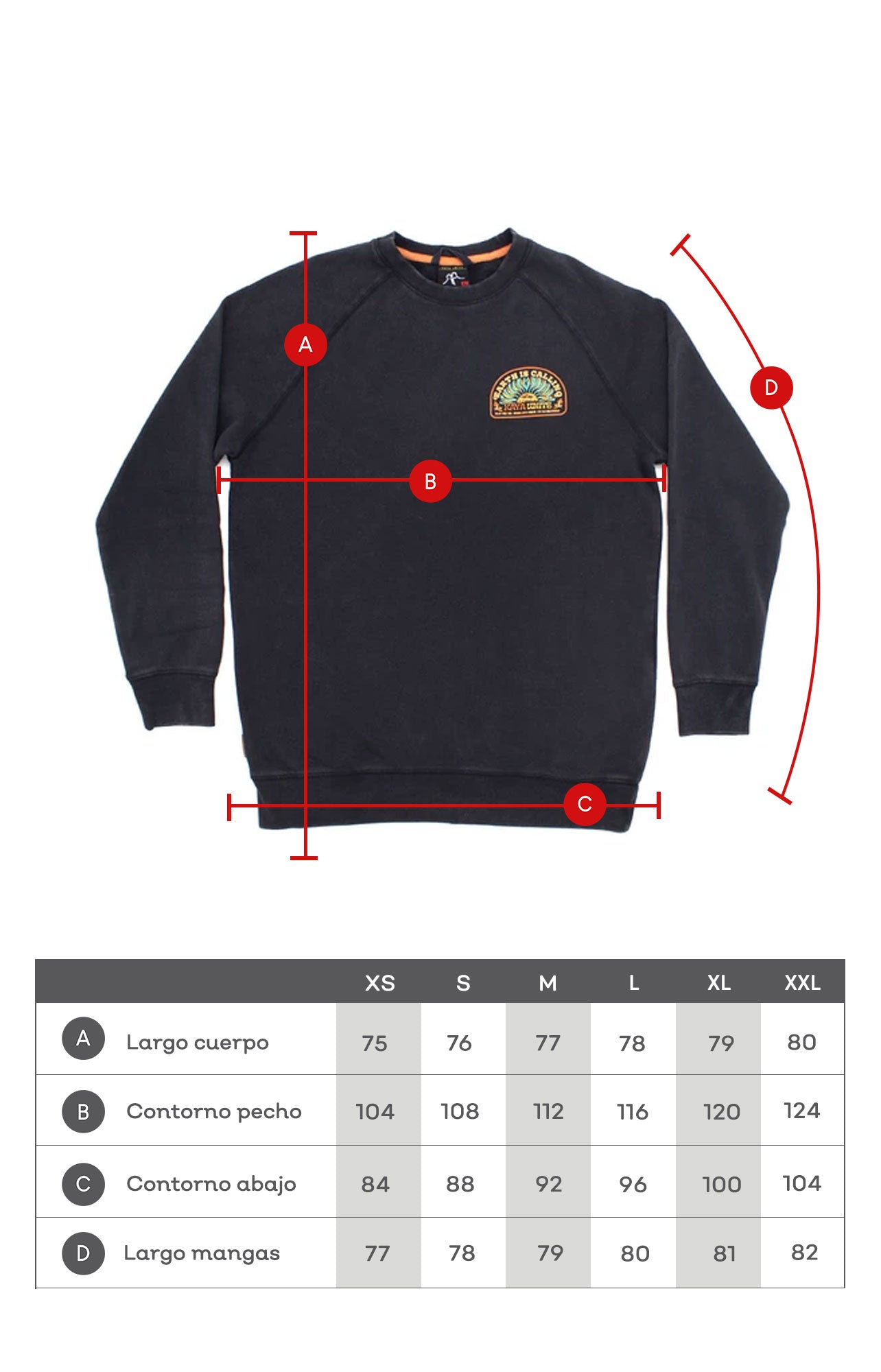 Crewneck Calling Black