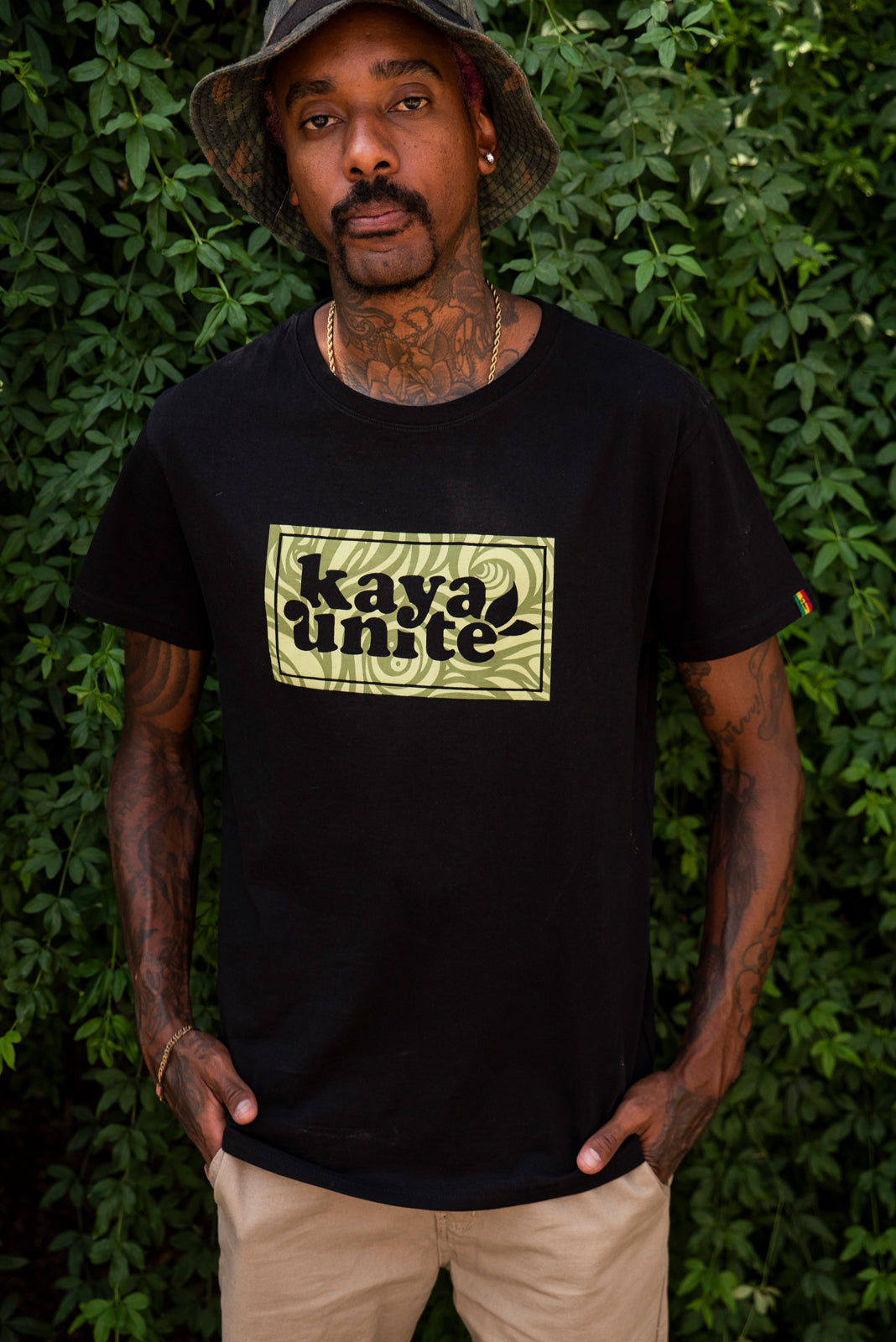 TSHIRT TRIBAL BLACK