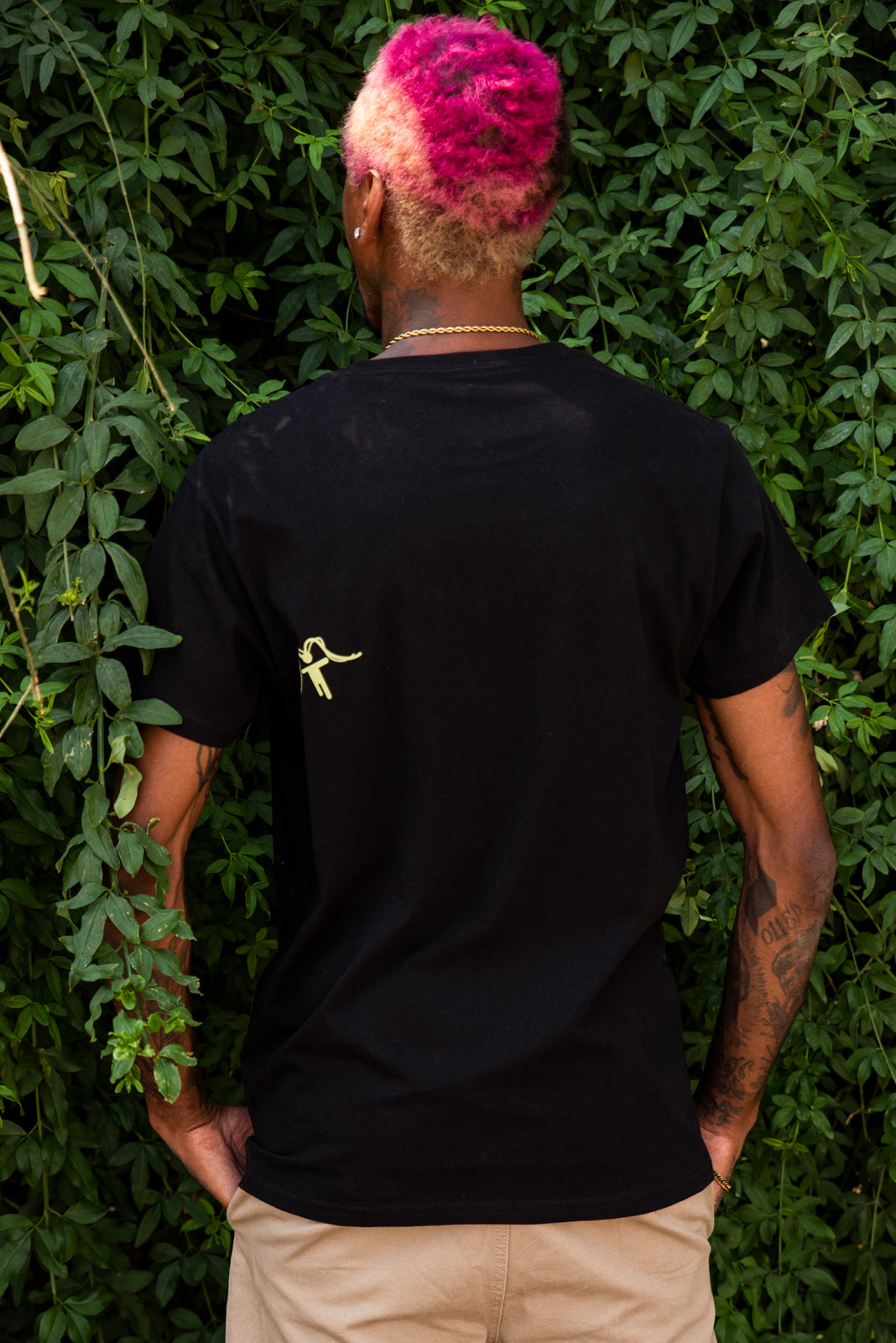 TSHIRT TRIBAL BLACK