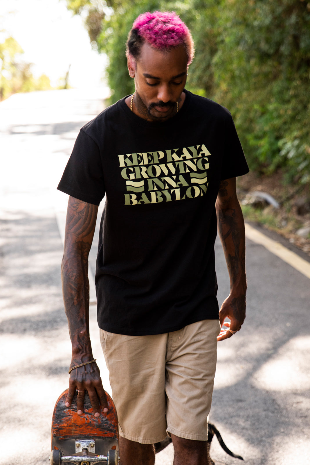 TSHIRT BABYLON BLACK