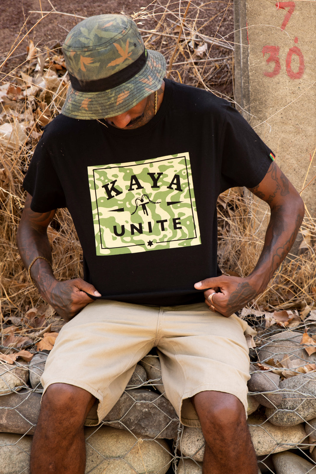 TSHIRT STAMP BLACK
