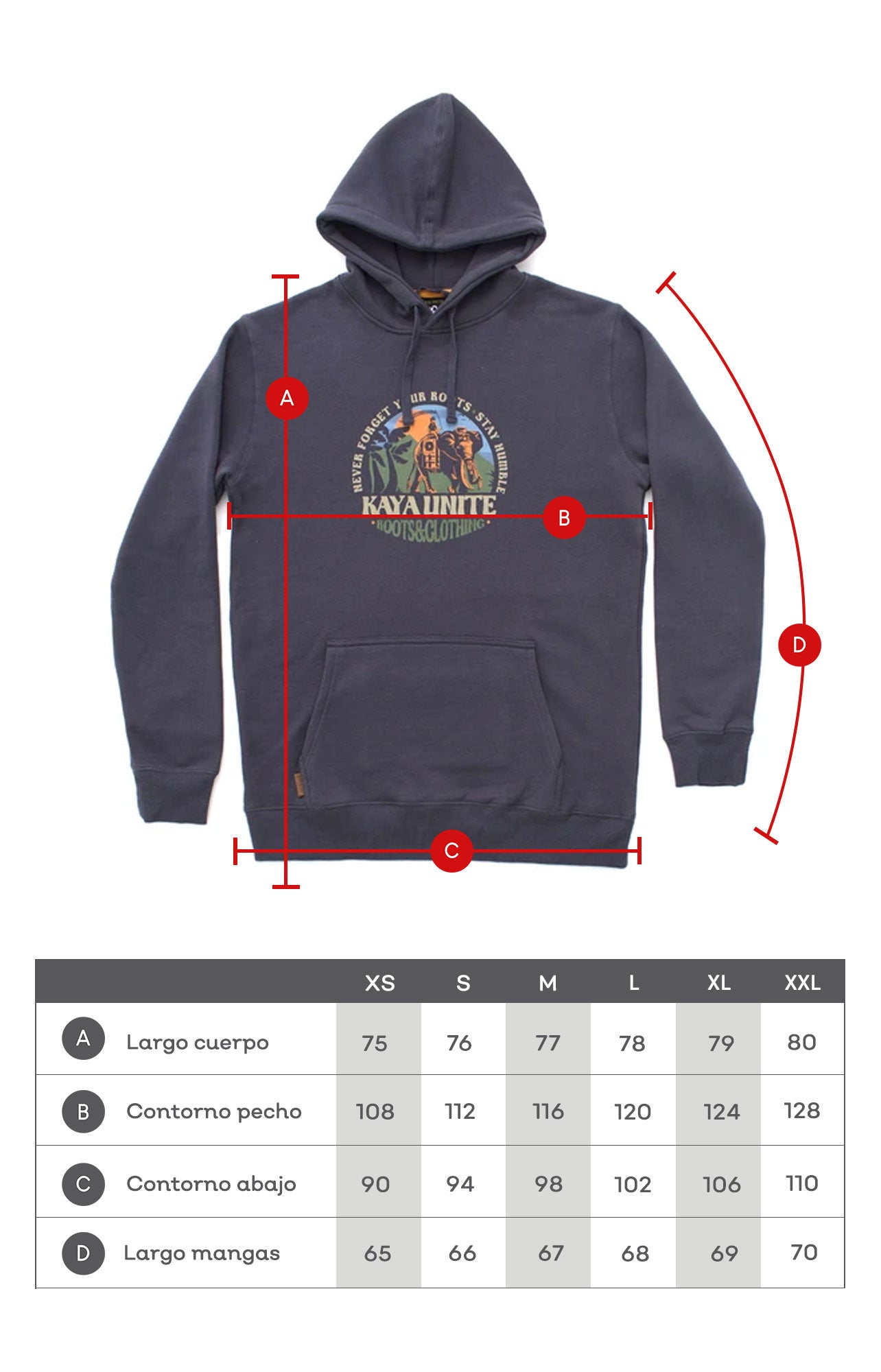 Hoodie Never Blue
