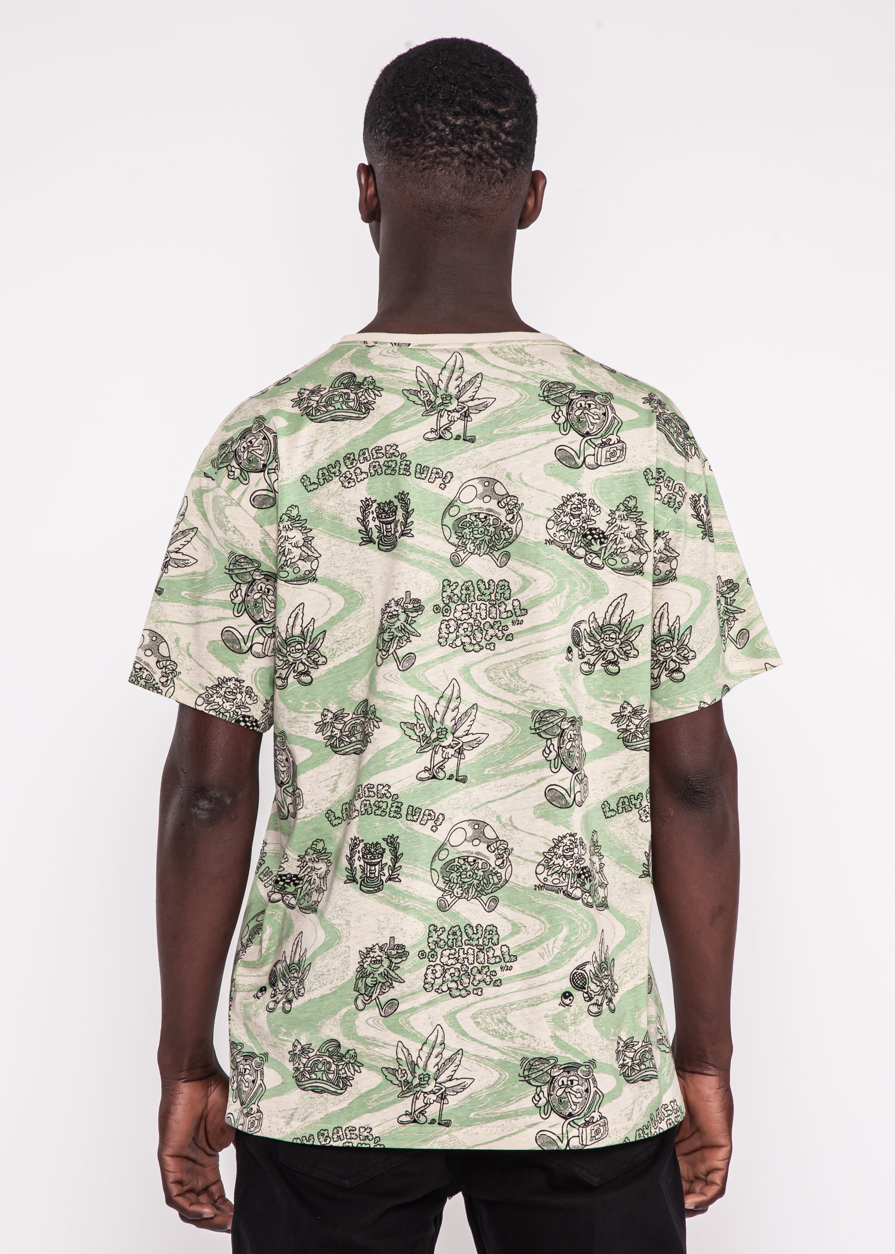 T-shirt Chill Green Beige