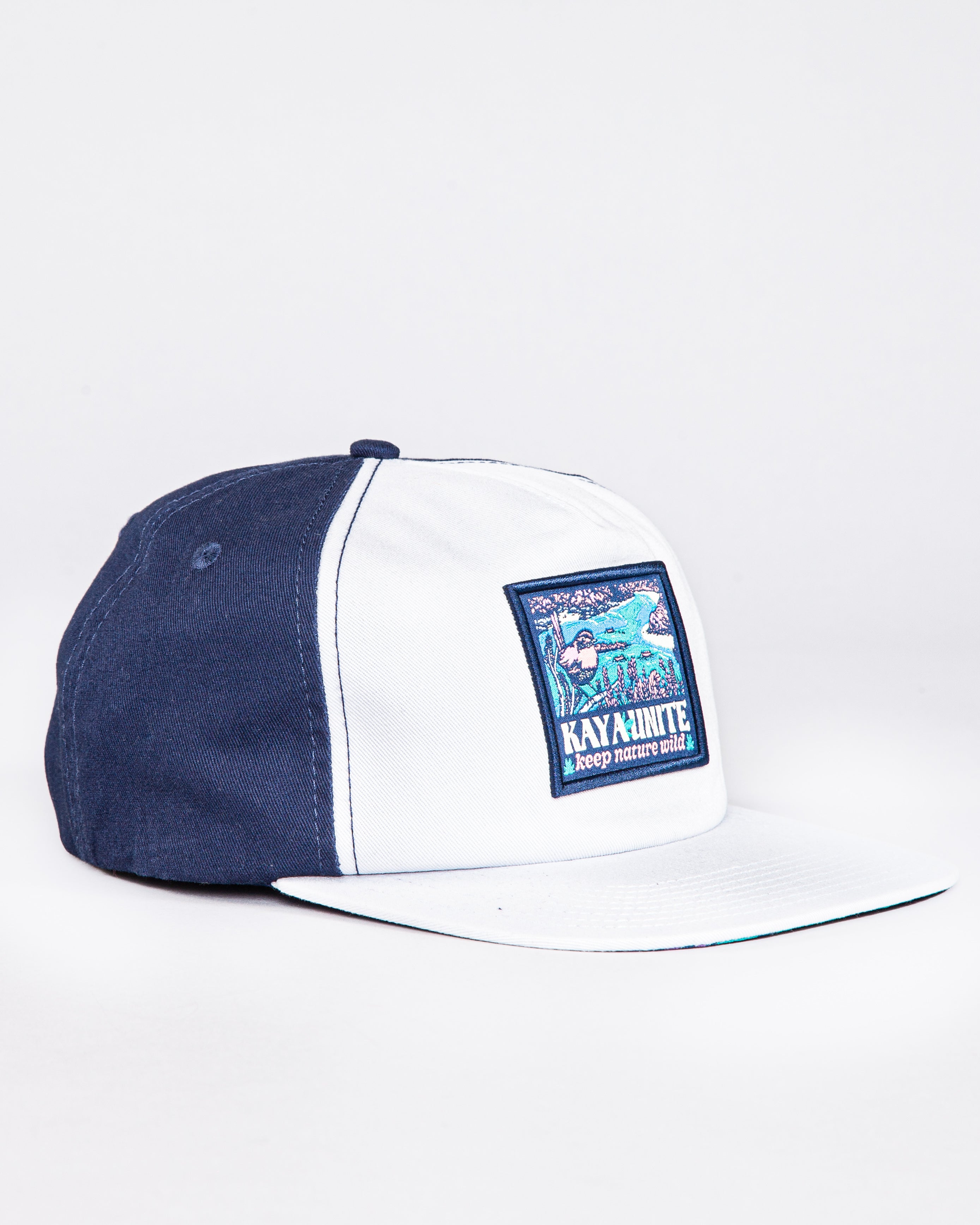 Gorro Jockey Algodón Classic Bird - Azul White Smoke