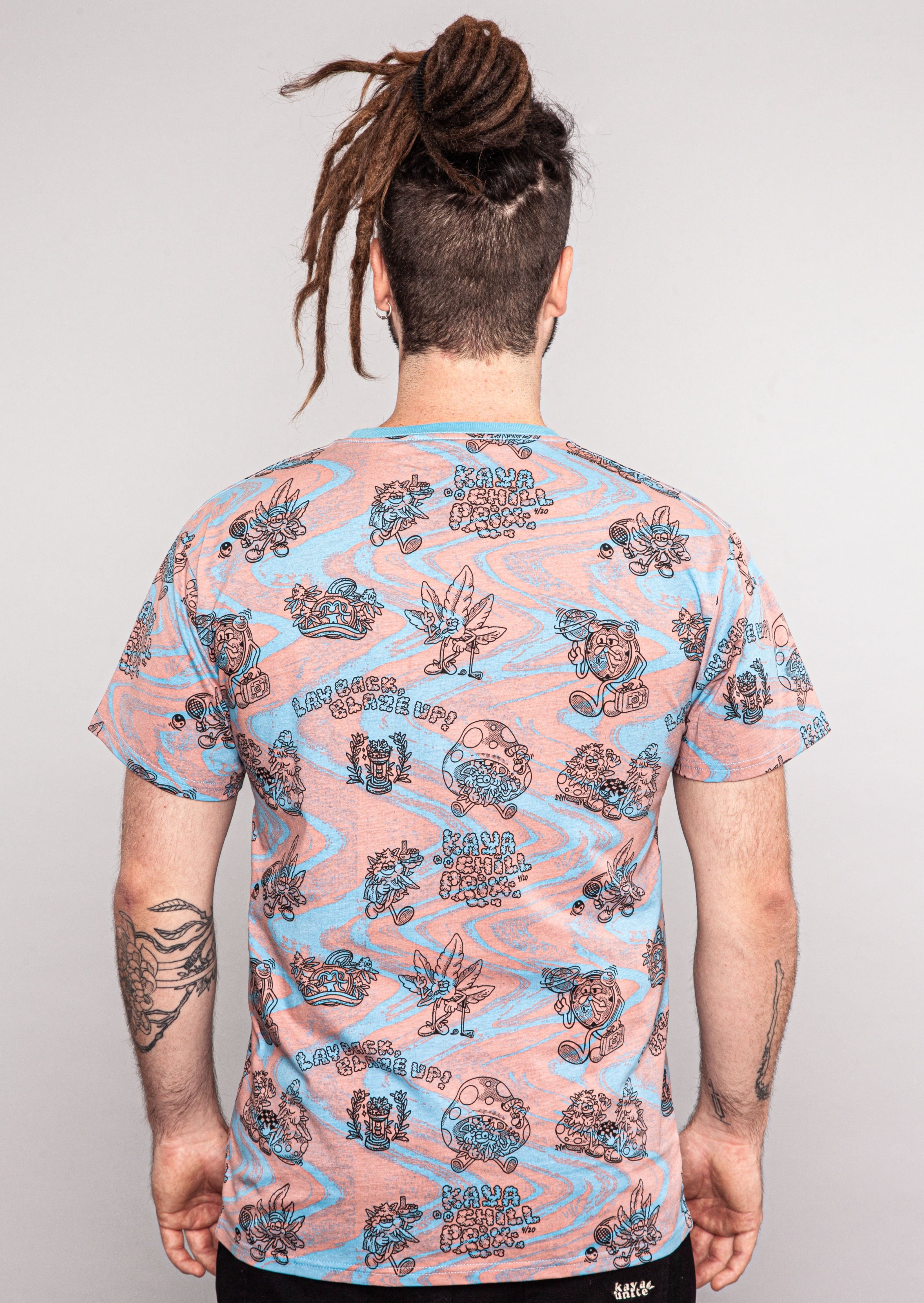 T-Shirt Chill Bordo Blue