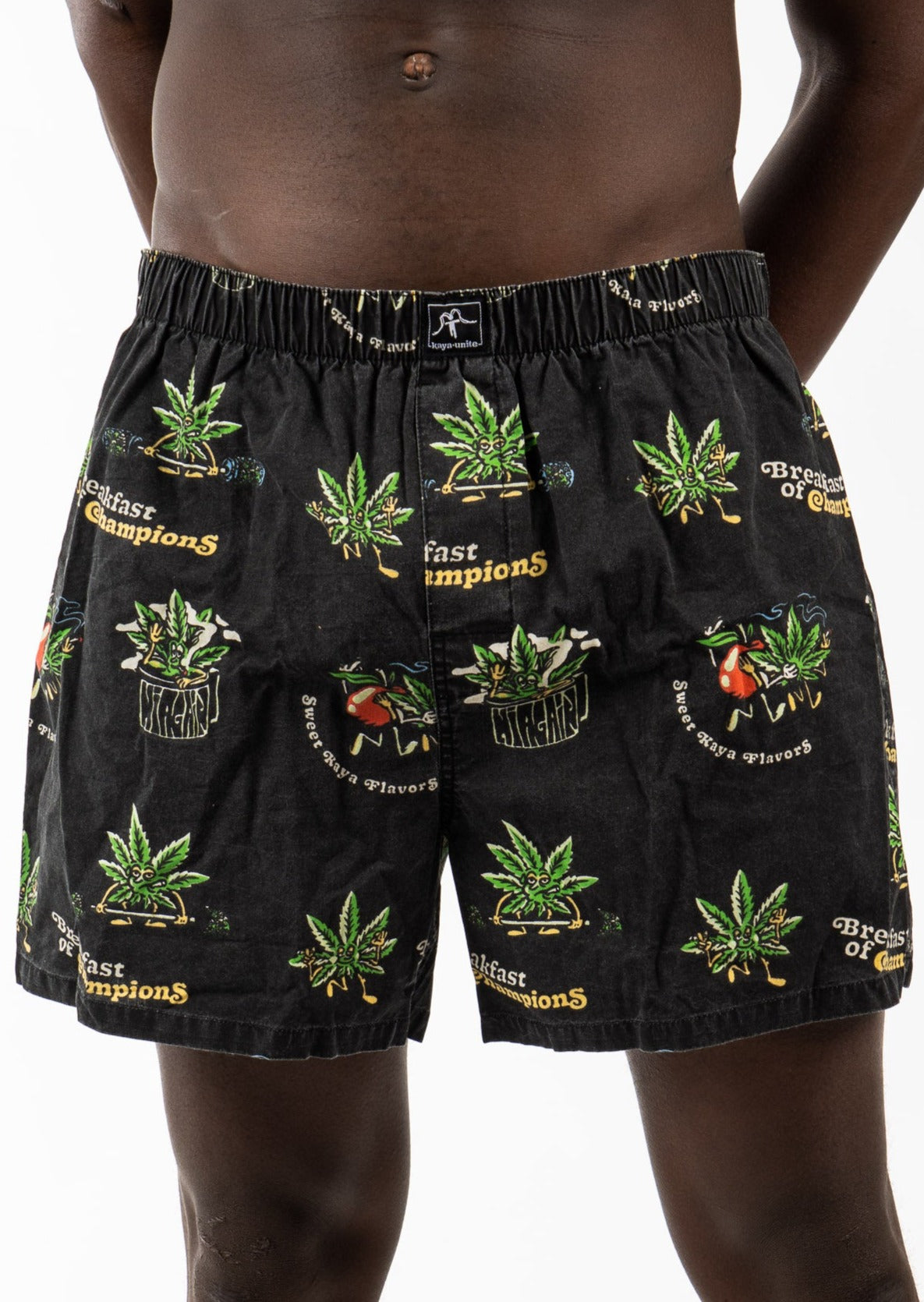 Boxer Weed Black