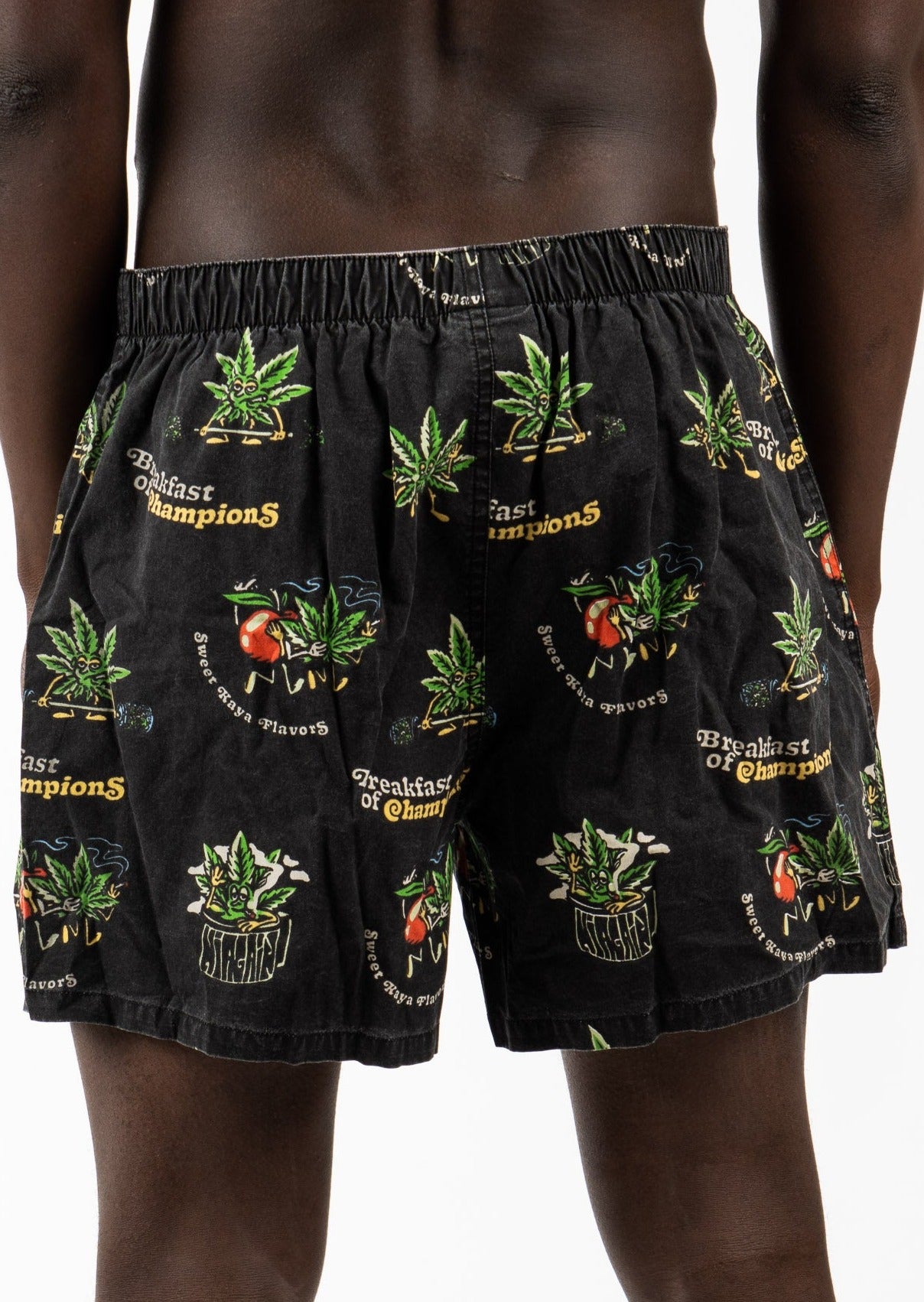 Boxer Weed Black