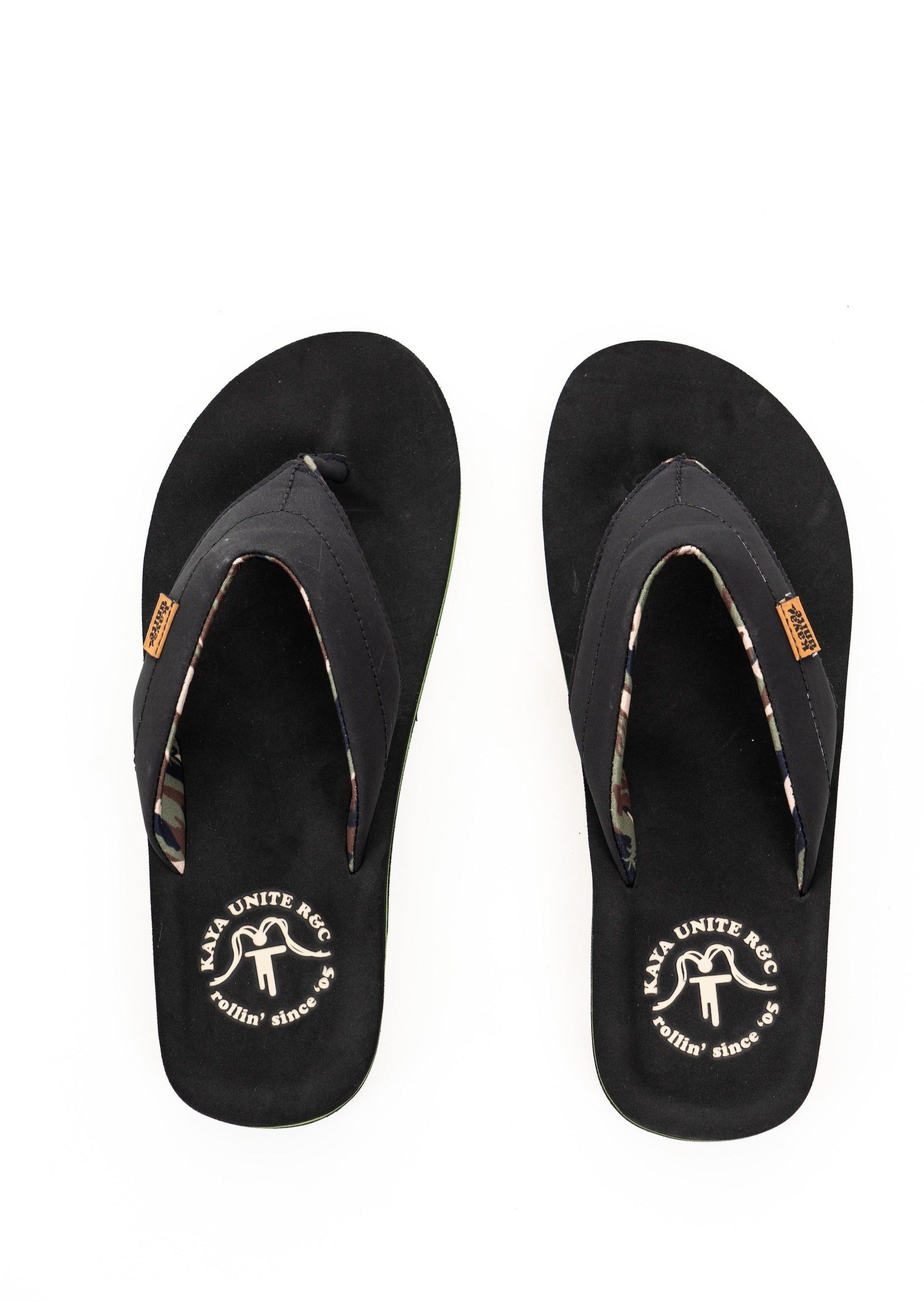 Sandalia Goma Eva - Negro White Smoke