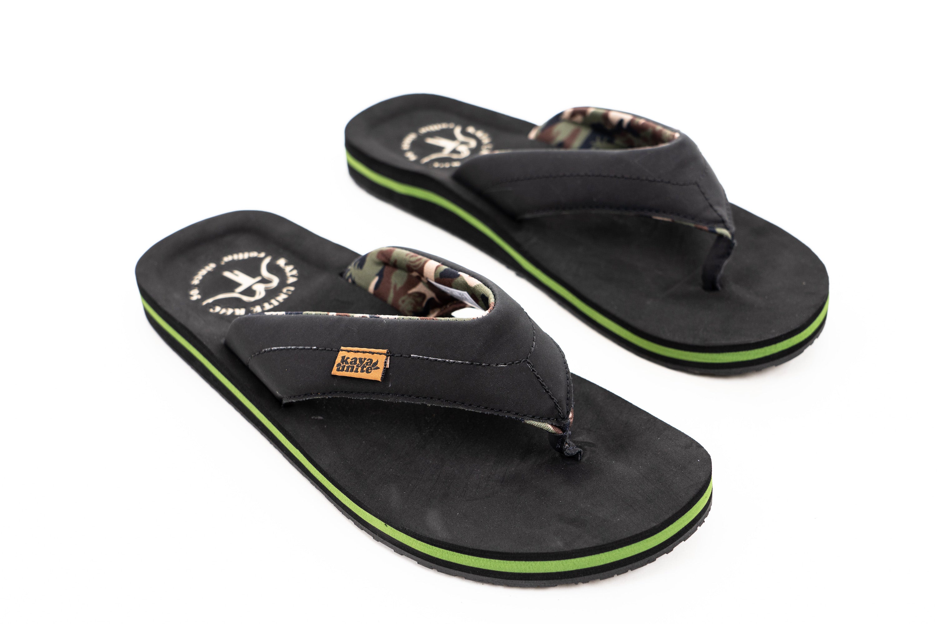 Sandalia Goma Eva - Negro White Smoke