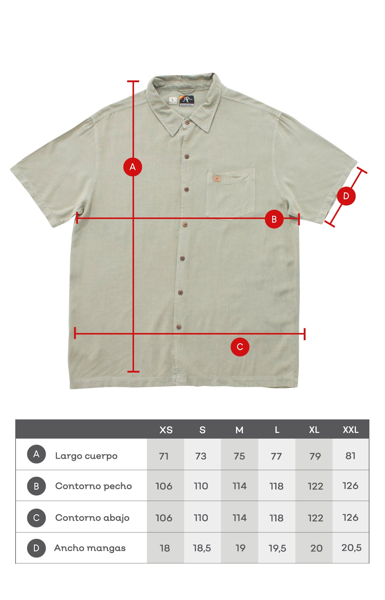 Shirt Viscose Solid Sage