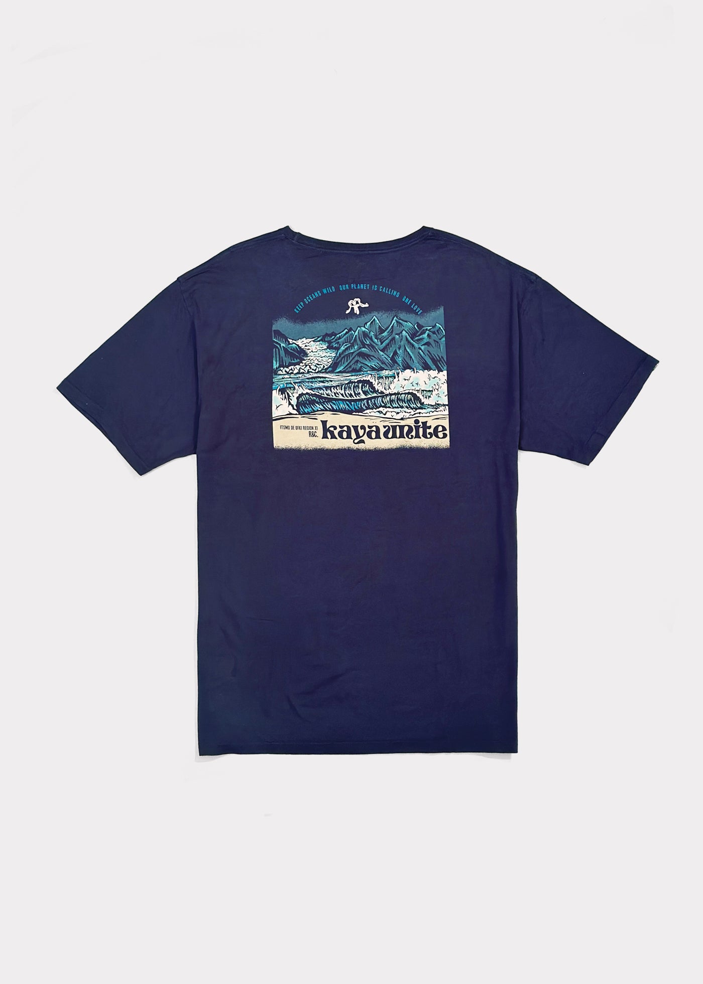 T-Shirt Organic Ofki Blue
