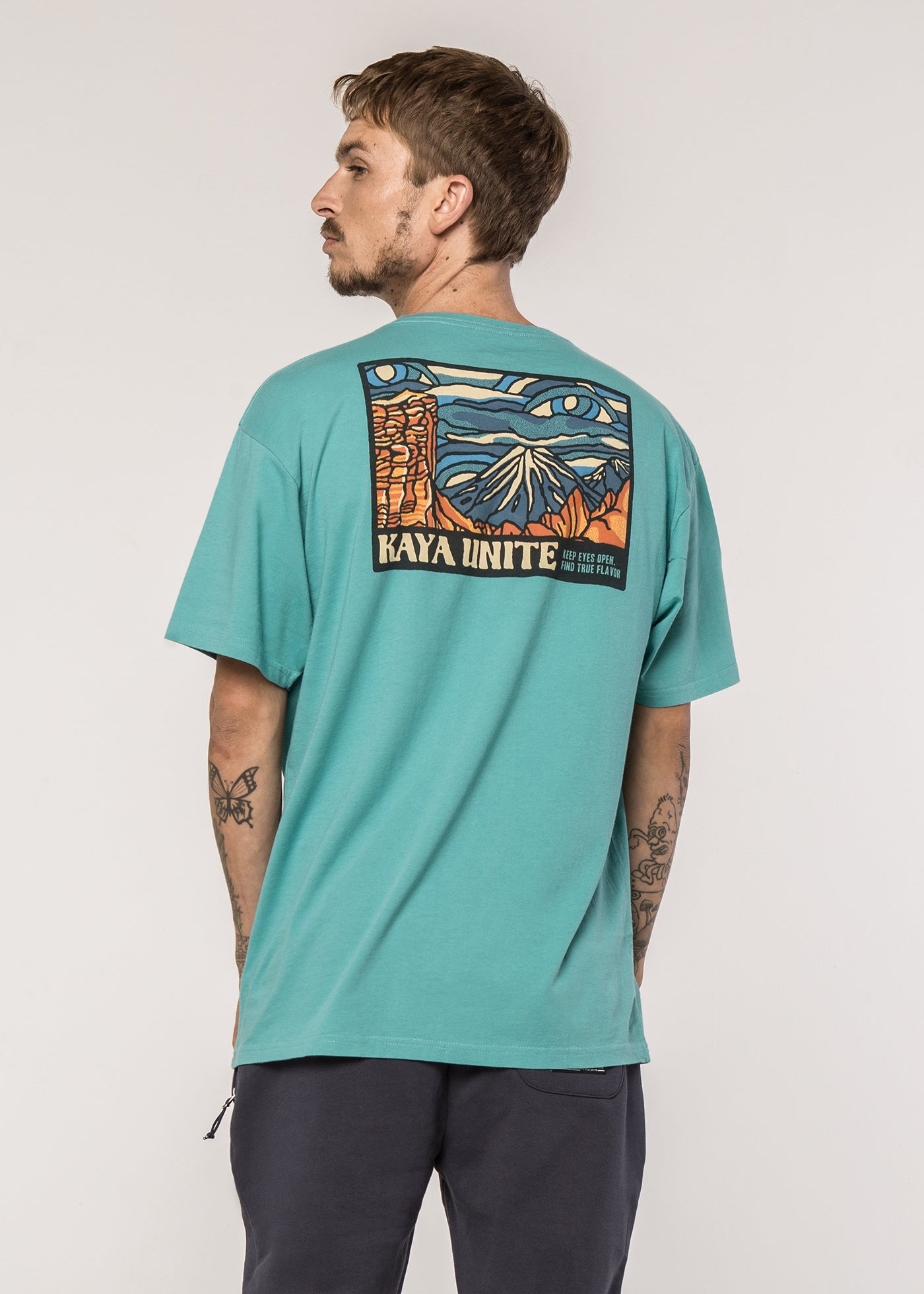 T-Shirt Organic Cotton San Pedro Turquoise