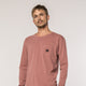 T-Shirt Long Daily Old Pink