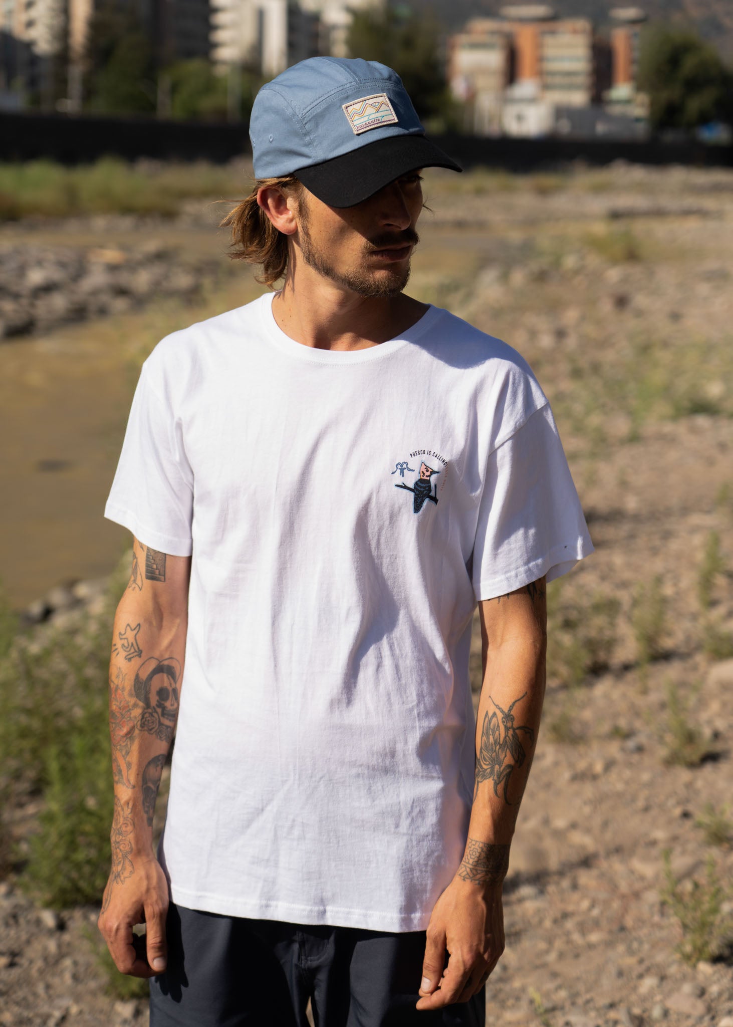 Polera Puesco Blanca