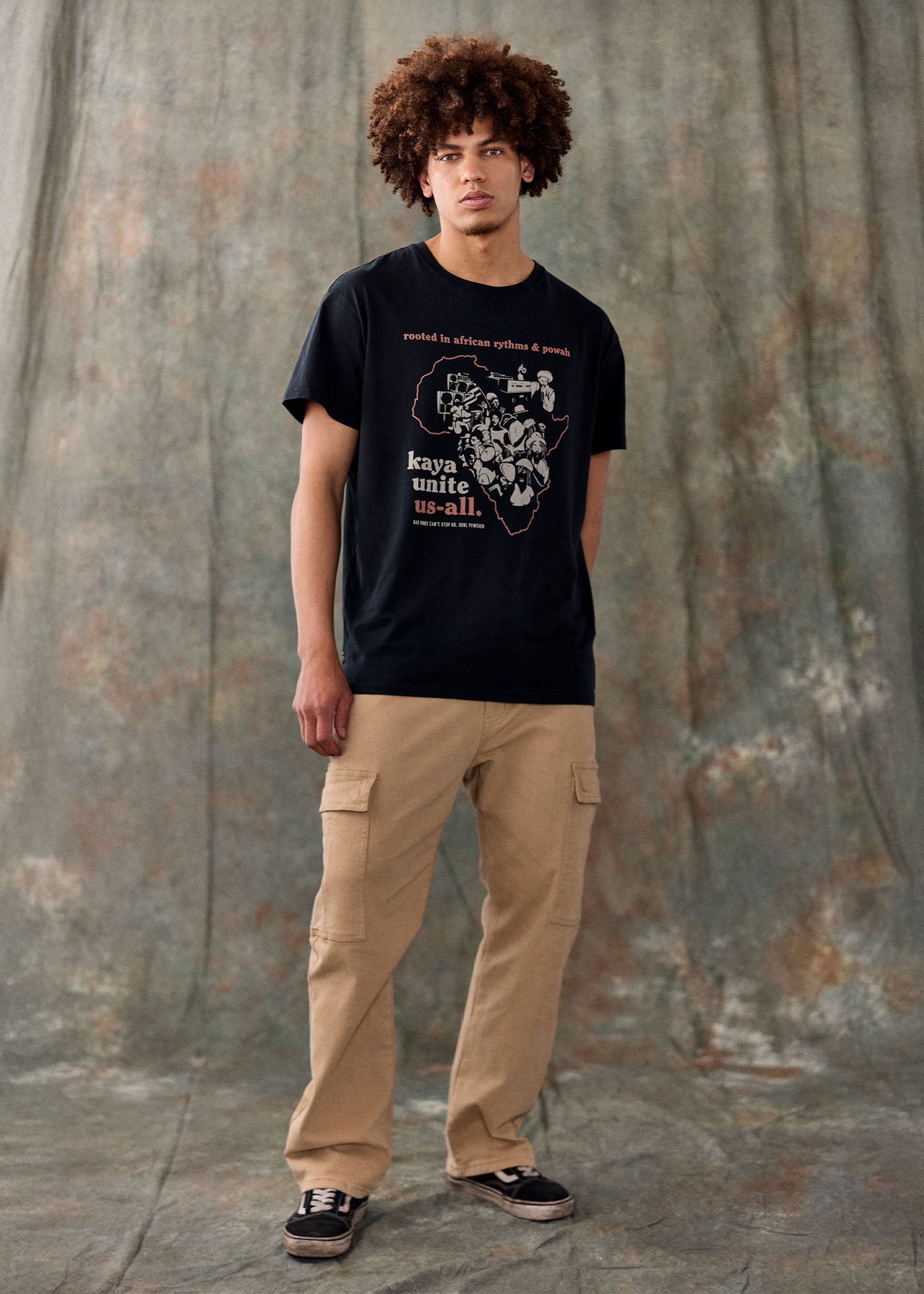 Polera Hombre Unite - Negro