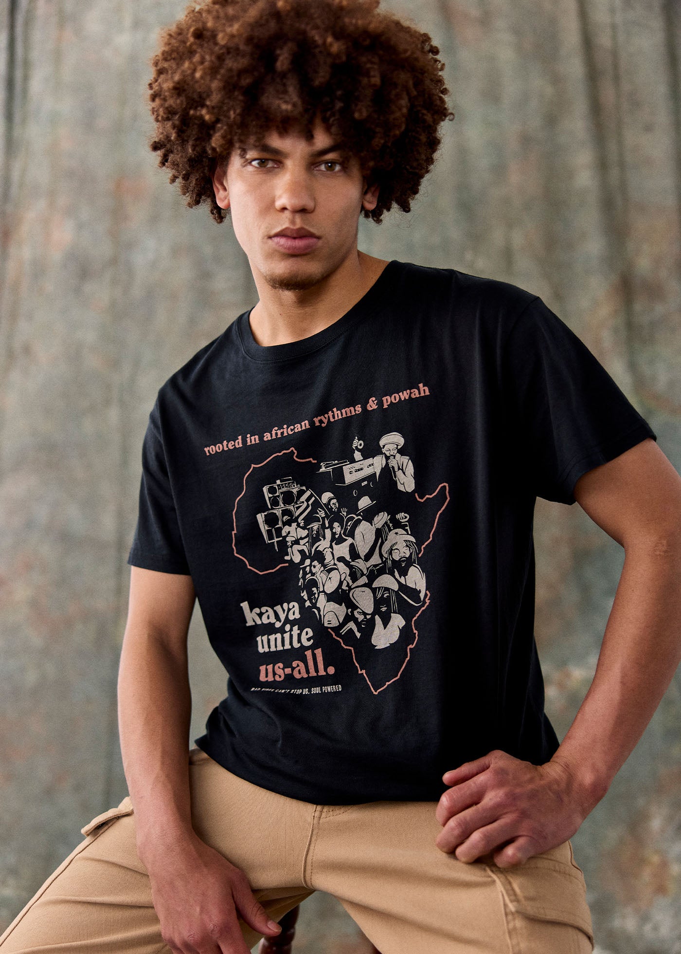 Polera Hombre Unite - Negro