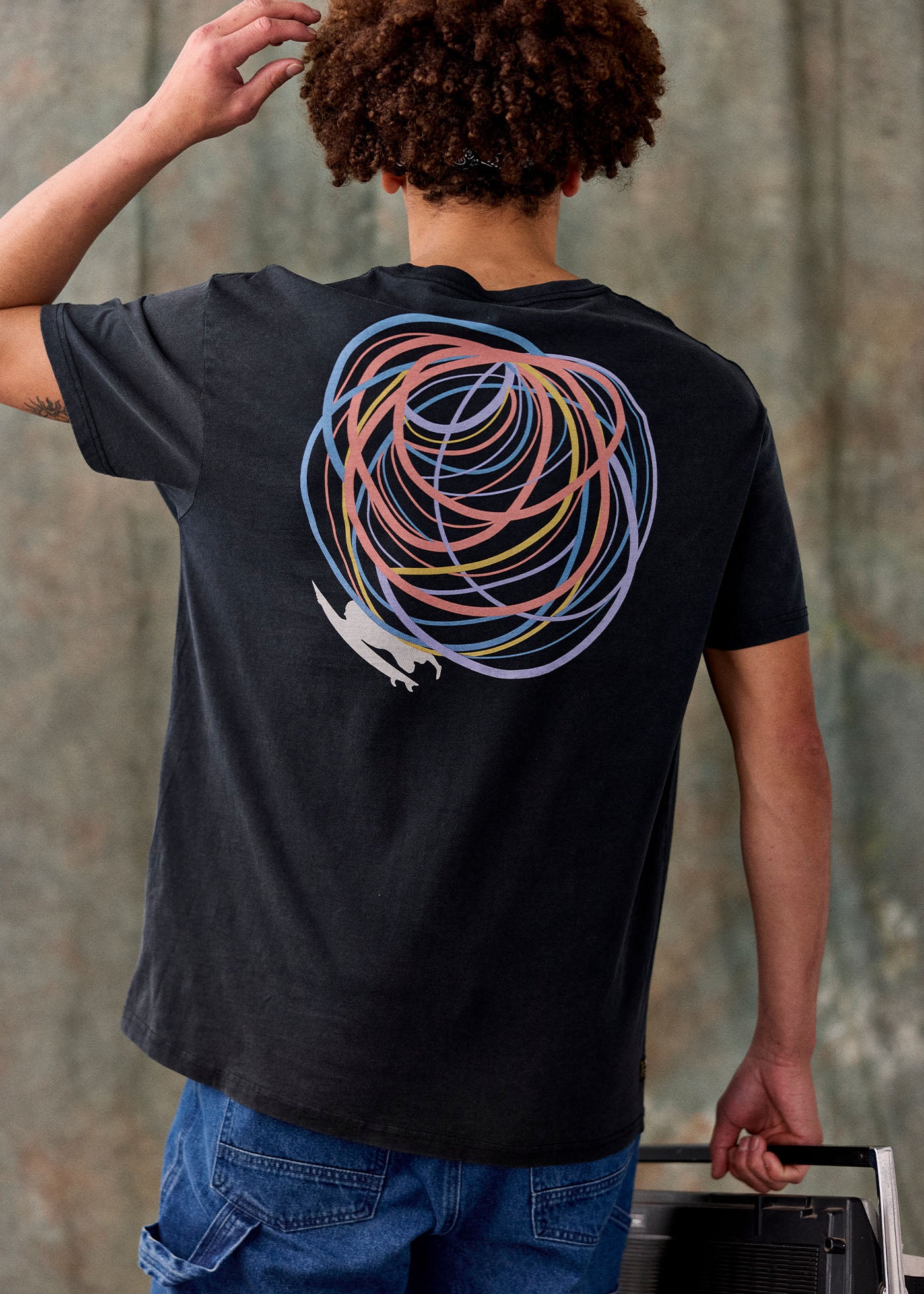 Polera Hombre Deep - Negro