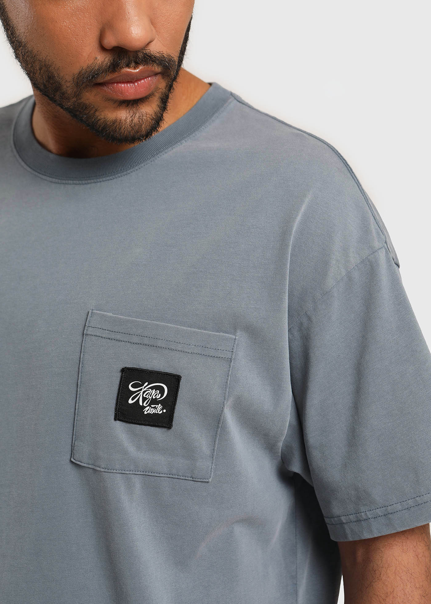 Polera Hombre Heavyweight Patch