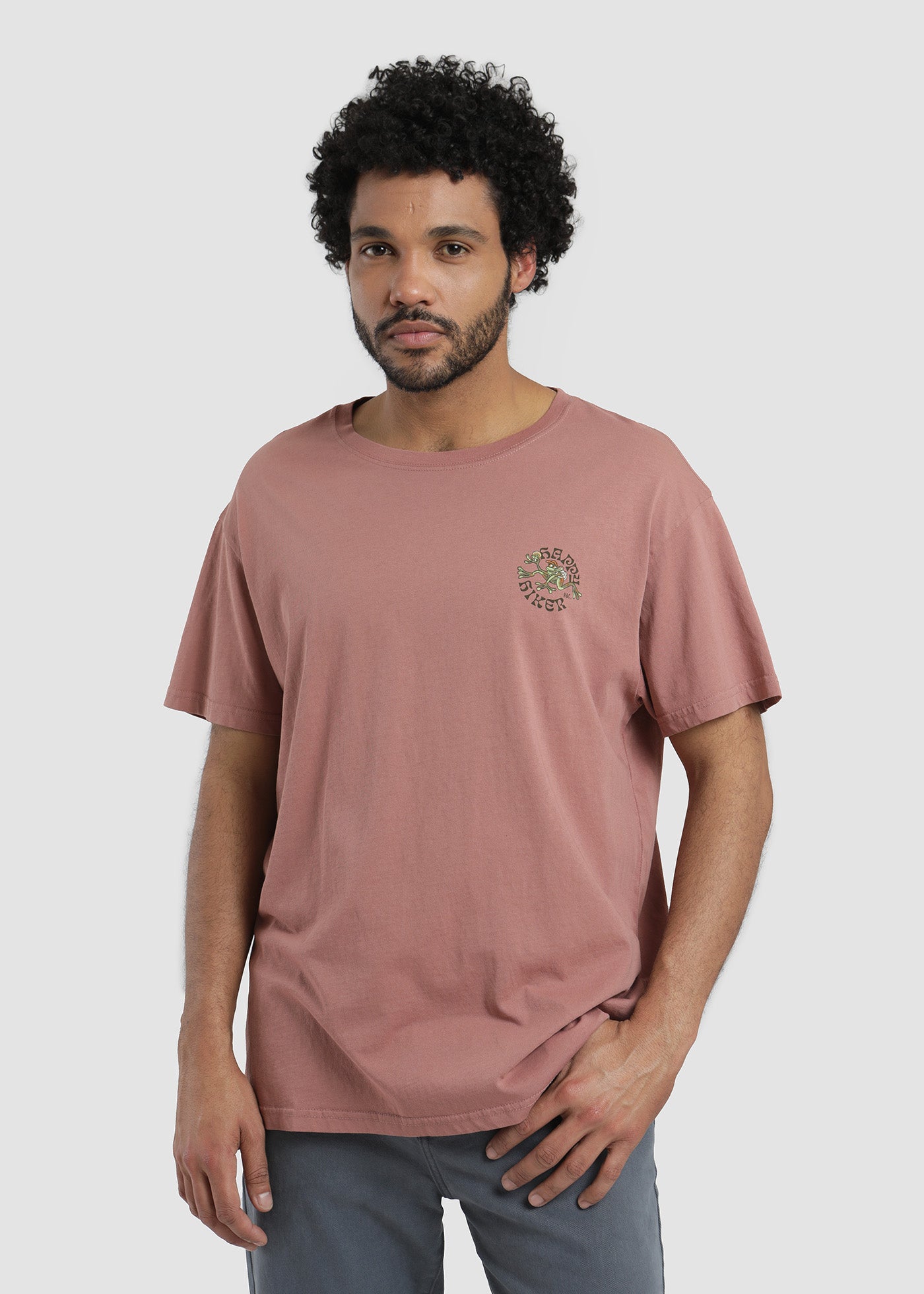 Polera Hombre Hiker - Peach