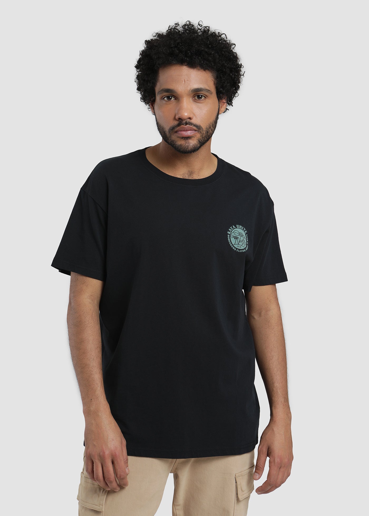 Polera Hombre Homegrown - Negro