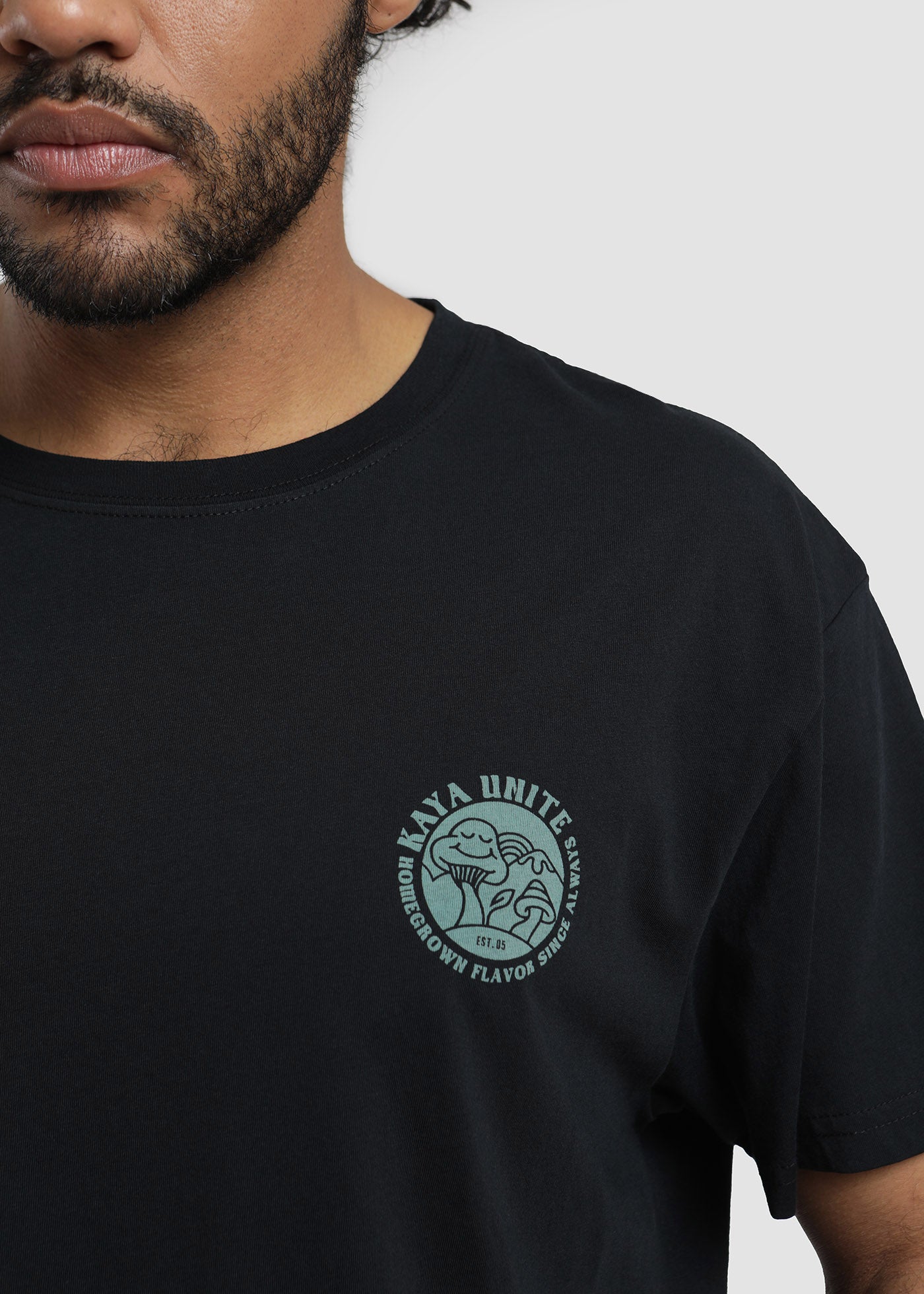 Polera Hombre Homegrown - Negro