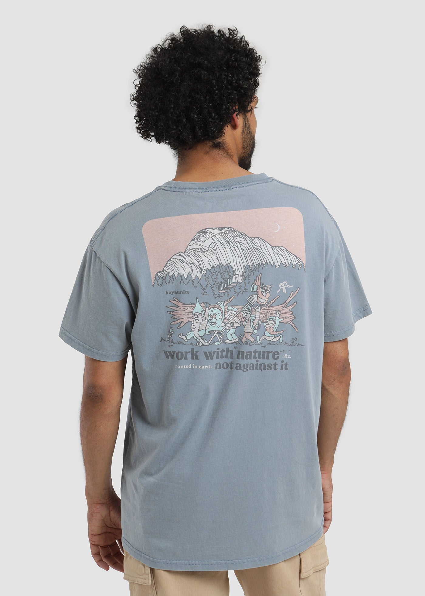 Polera Hombre Nature - Denim