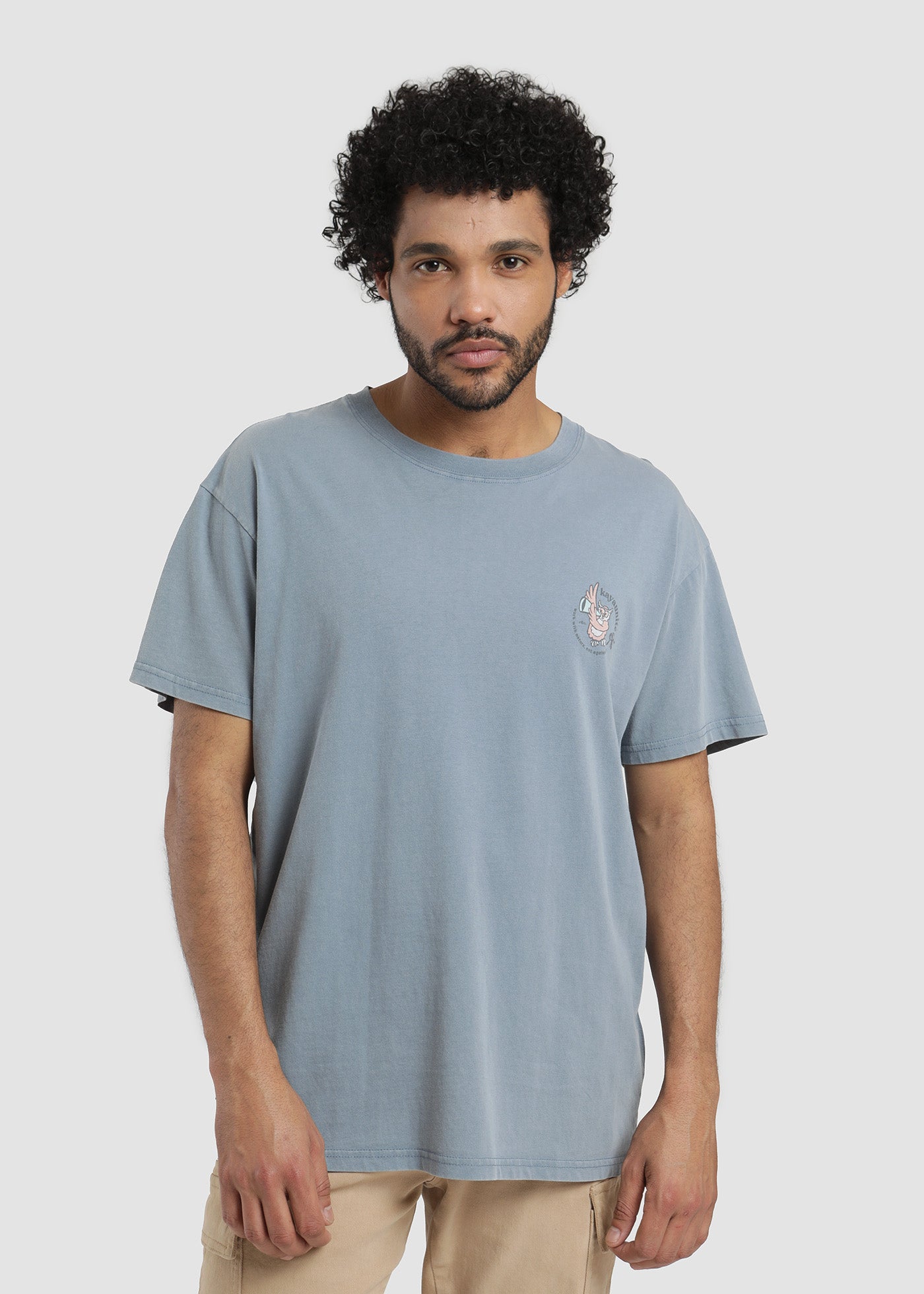 Polera Hombre Nature - Denim