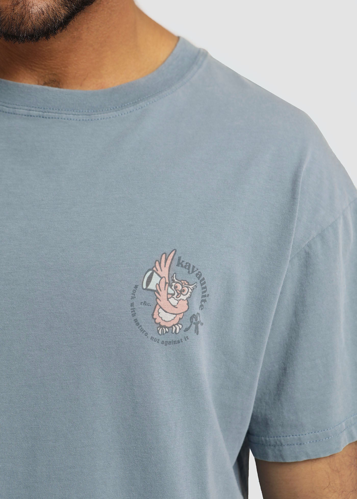 Polera Hombre Nature - Denim