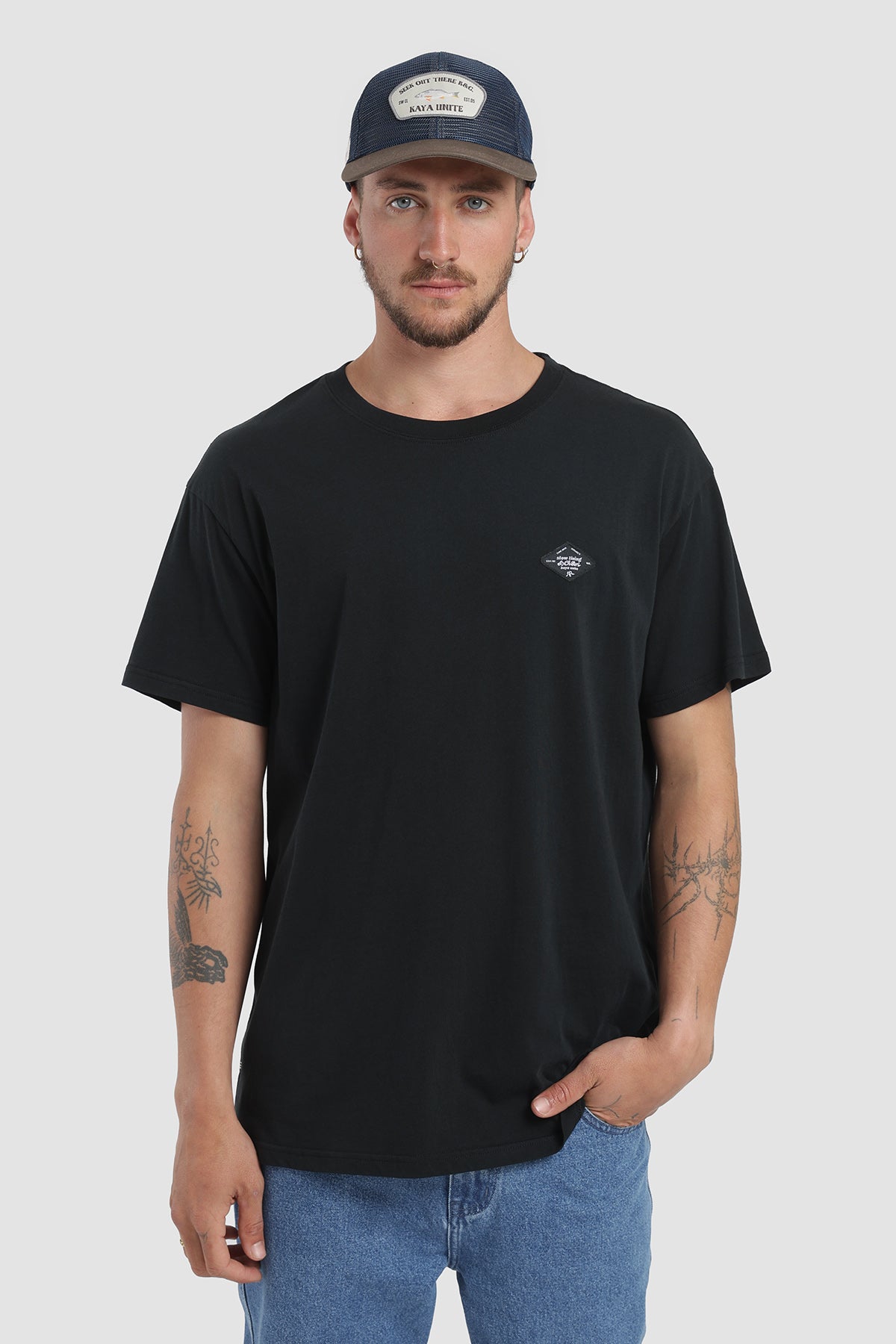 Polera Clásica Daily Algodón Hombre - Negro