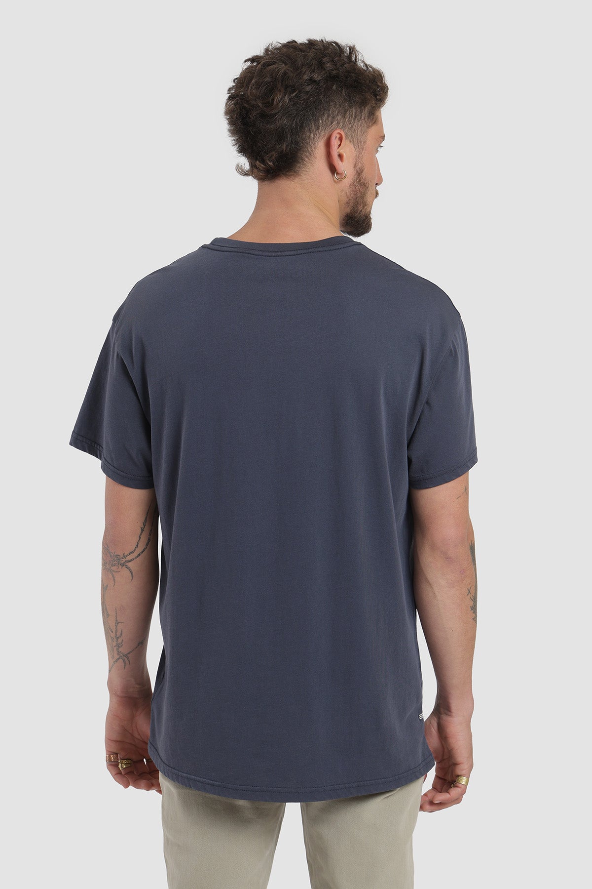 Polera Clásica Daily Algodón Hombre - Azul Marino