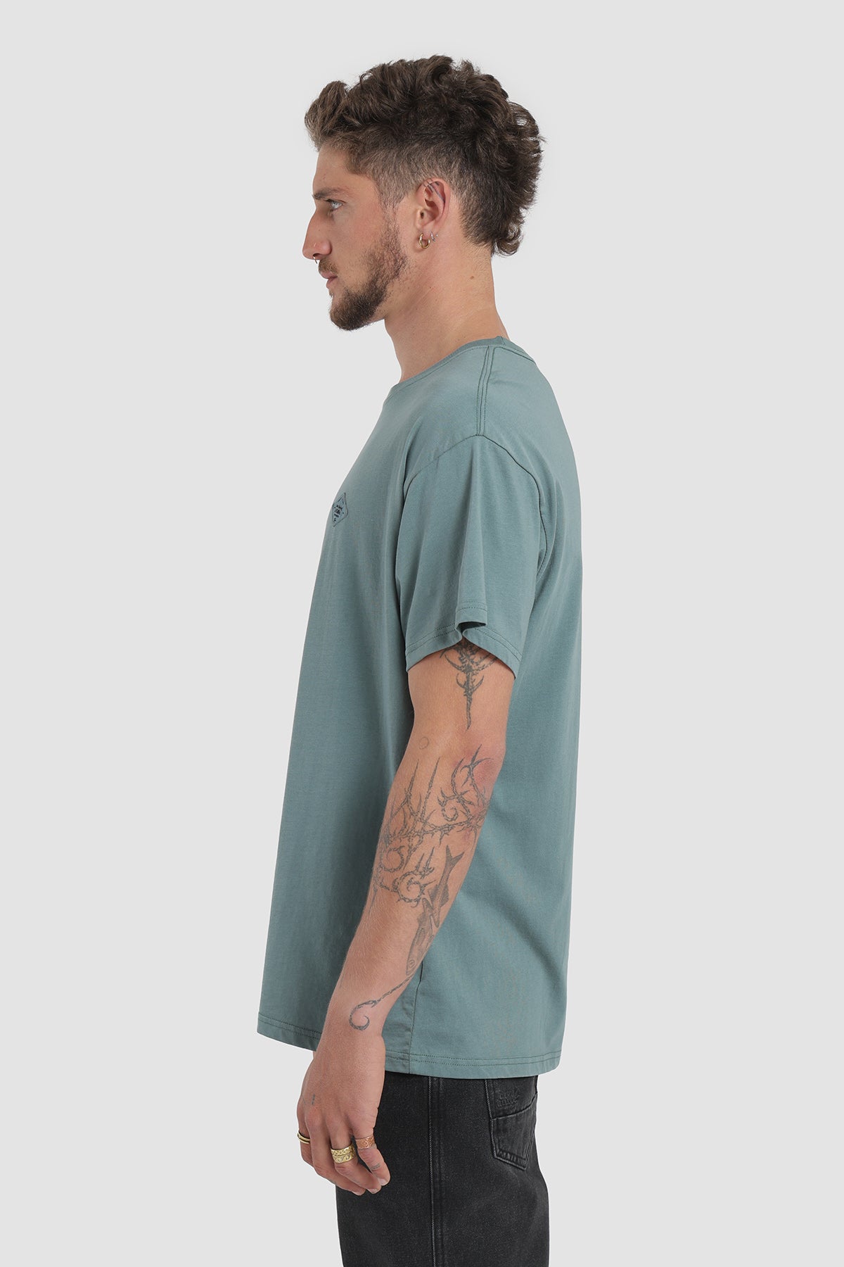 Polera Clásica Daily Algodón Hombre - Petróleo