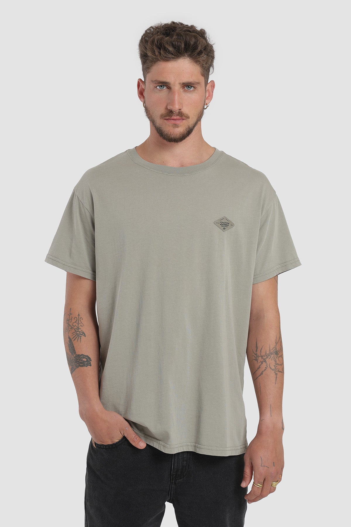 Polera Clásica Daily Algodón Hombre - Taupe