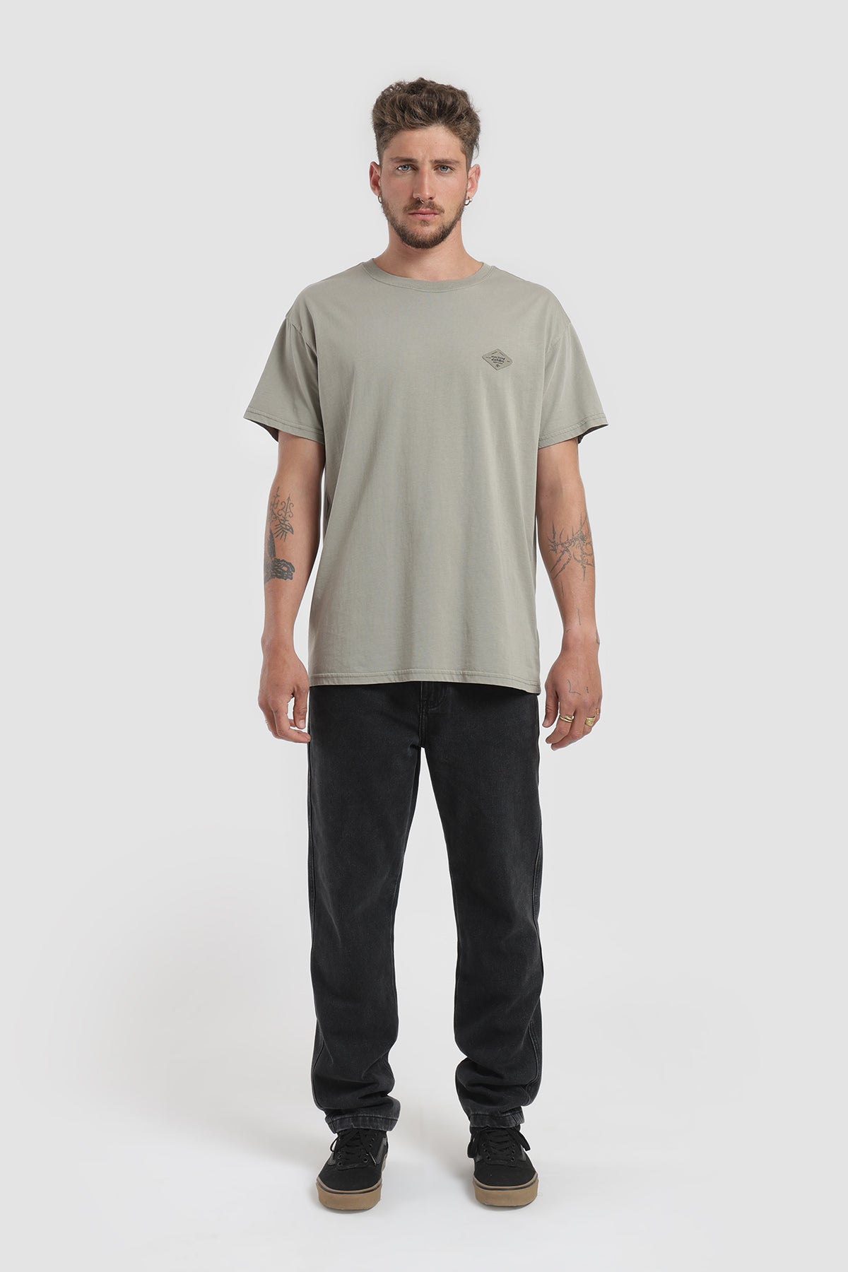 Polera Clásica Daily Algodón Hombre - Taupe