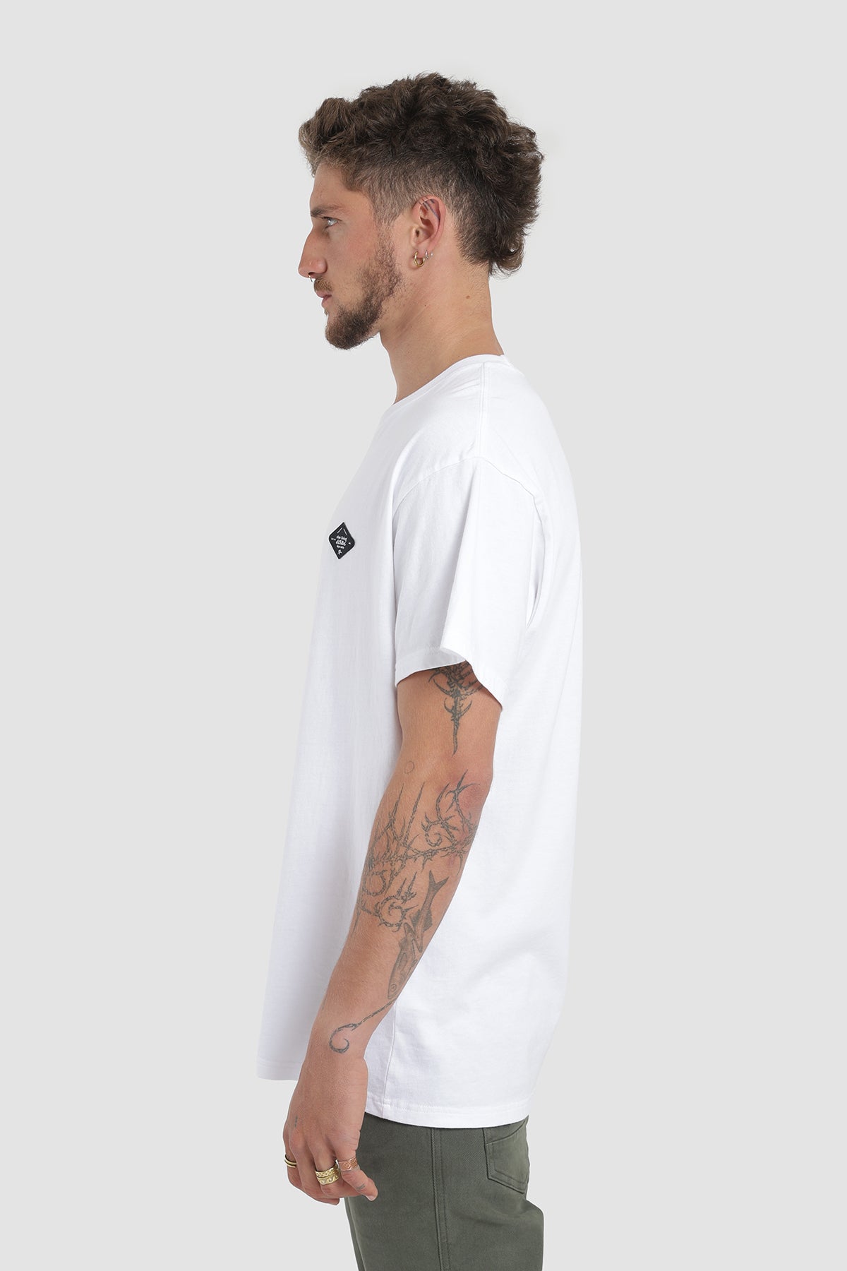 Polera Clásica Daily Algodón Hombre - Blanco