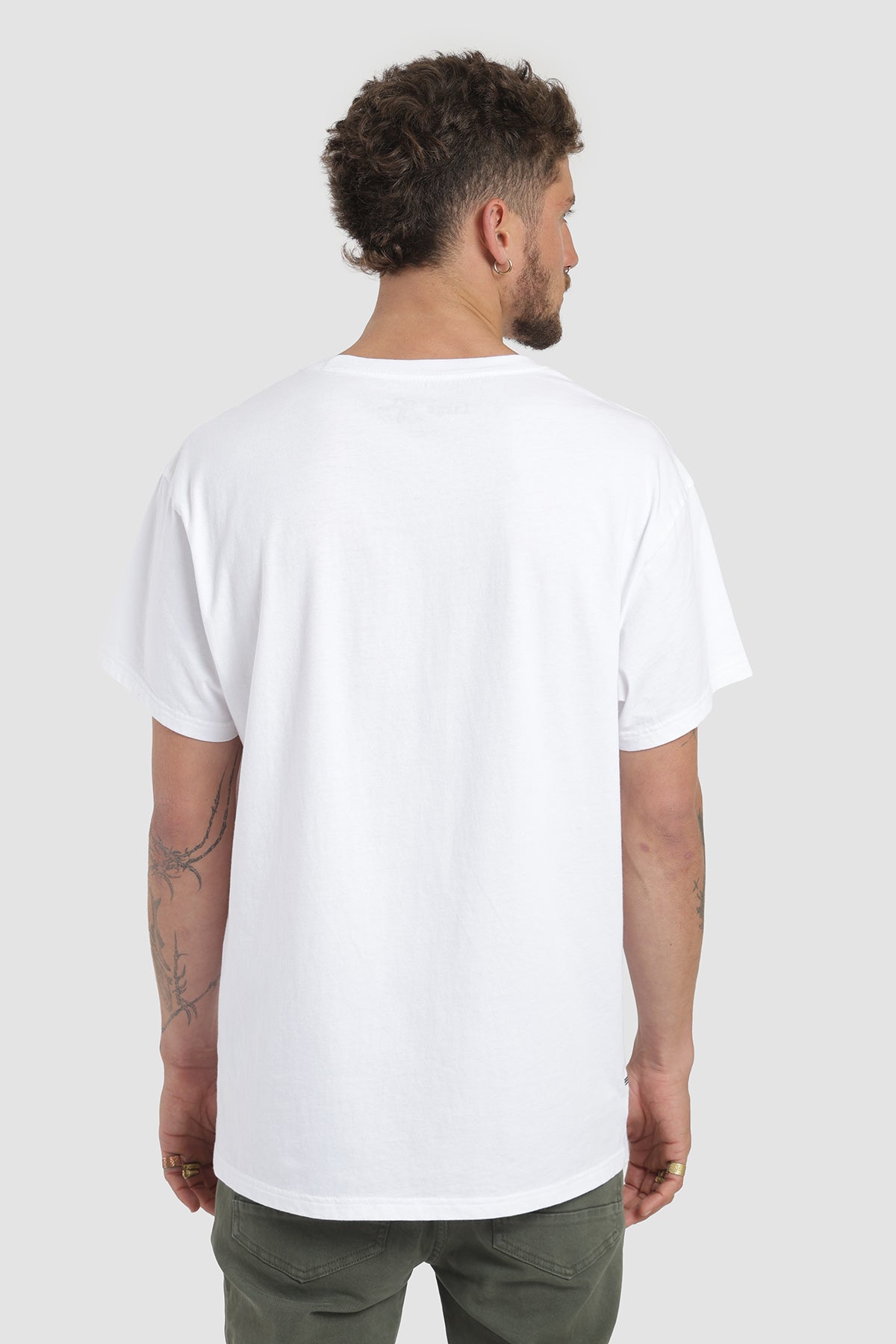 Polera Clásica Daily Algodón Hombre - Blanco