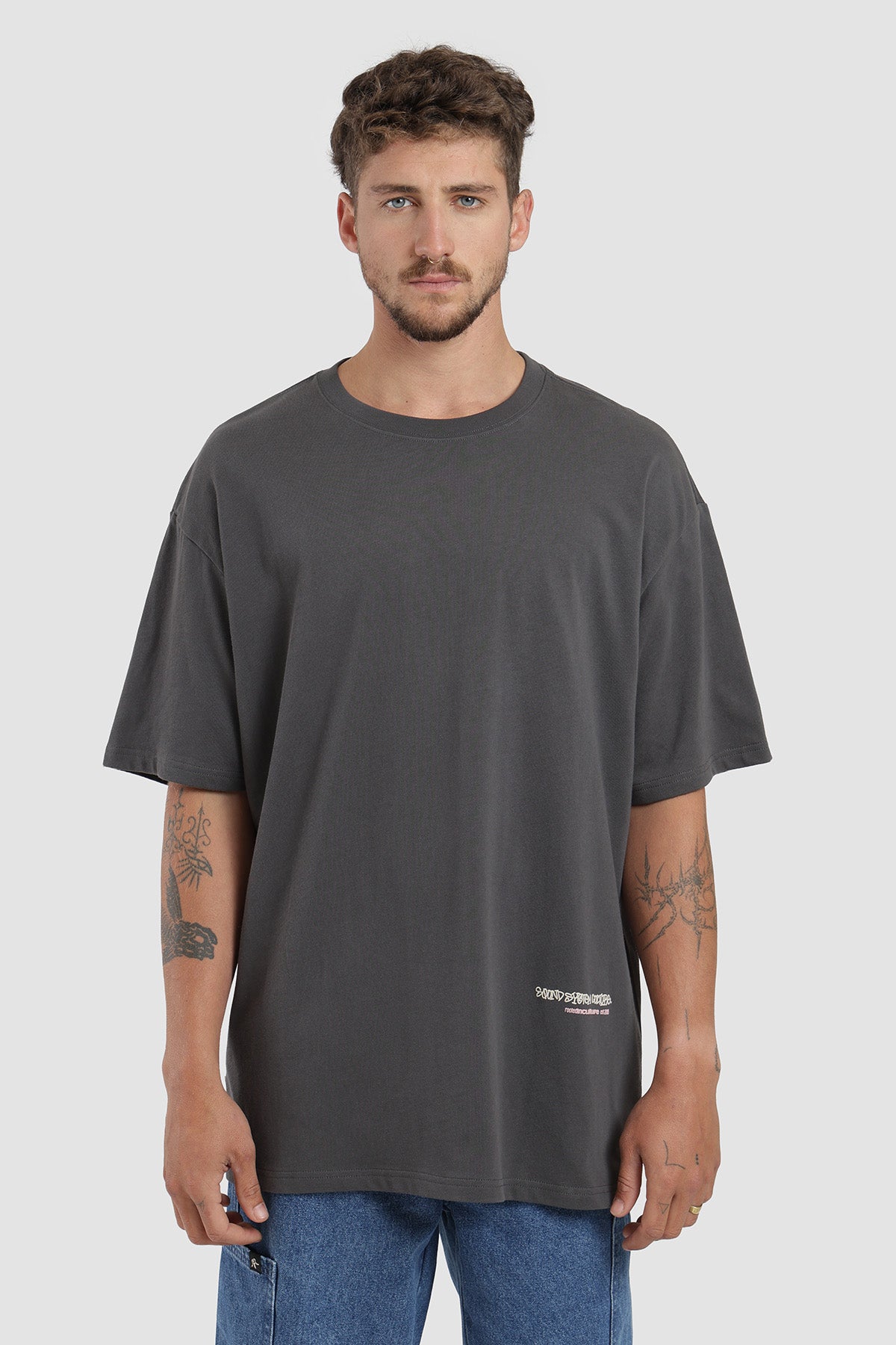 Polera Diseño Rastaman Algodón 230 Gr Hombre - Negro
