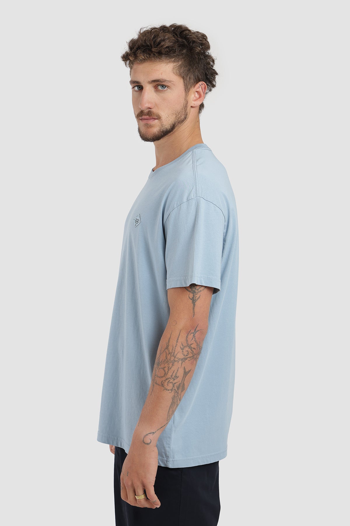 Polera Clásica Daily Algodón Hombre - Azul