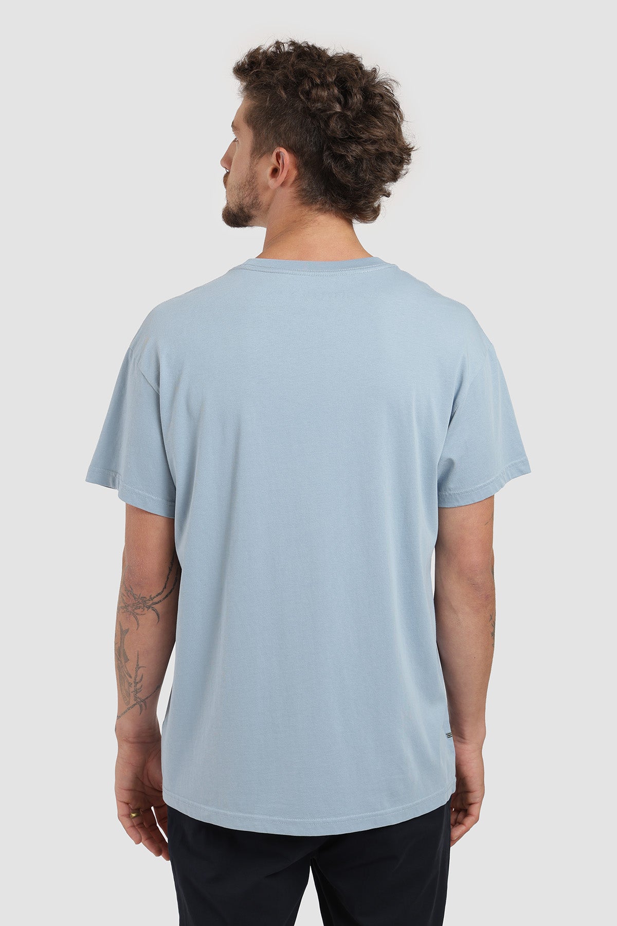 Polera Clásica Daily Algodón Hombre - Azul